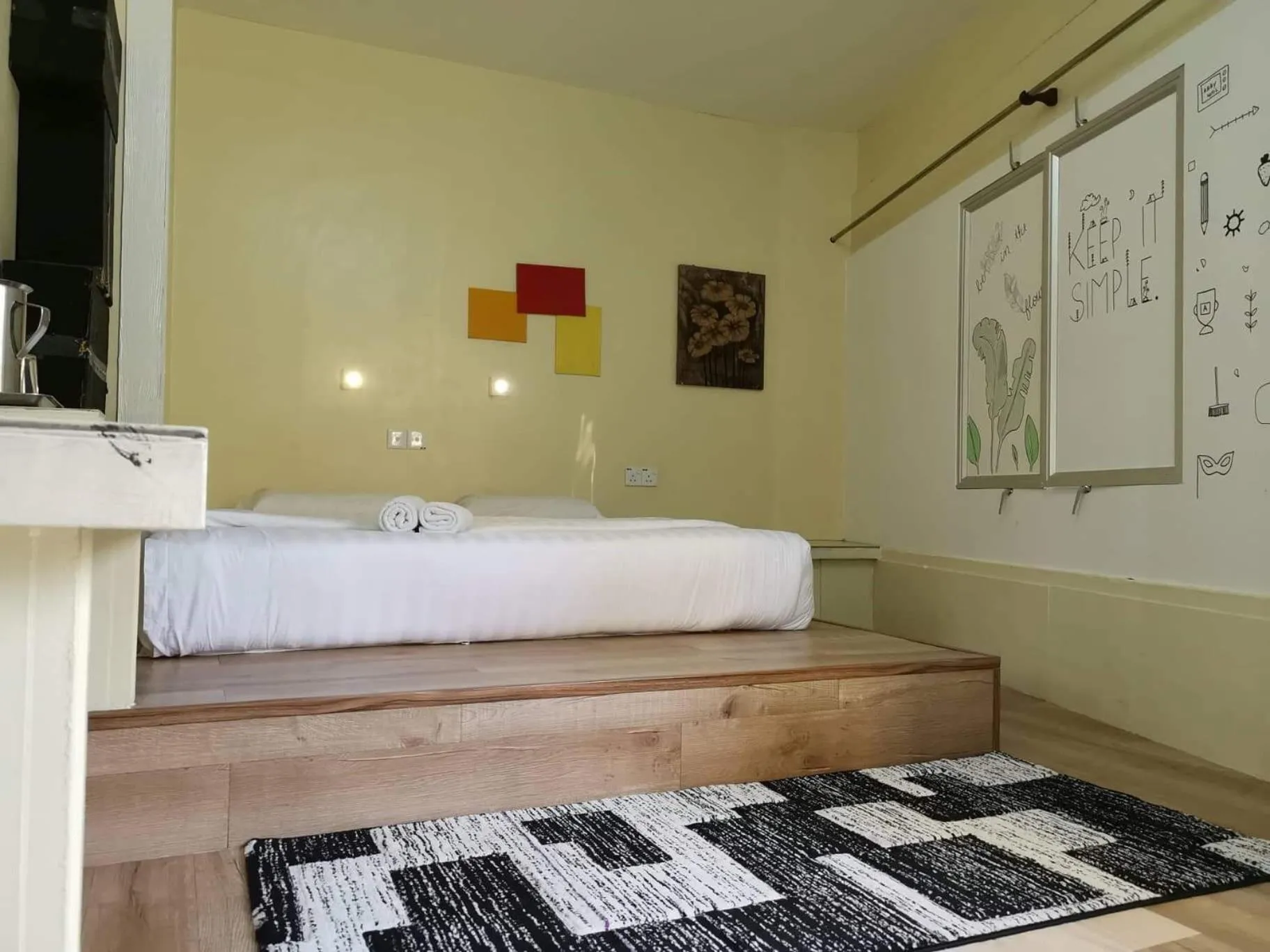 Bed in Abby by the river