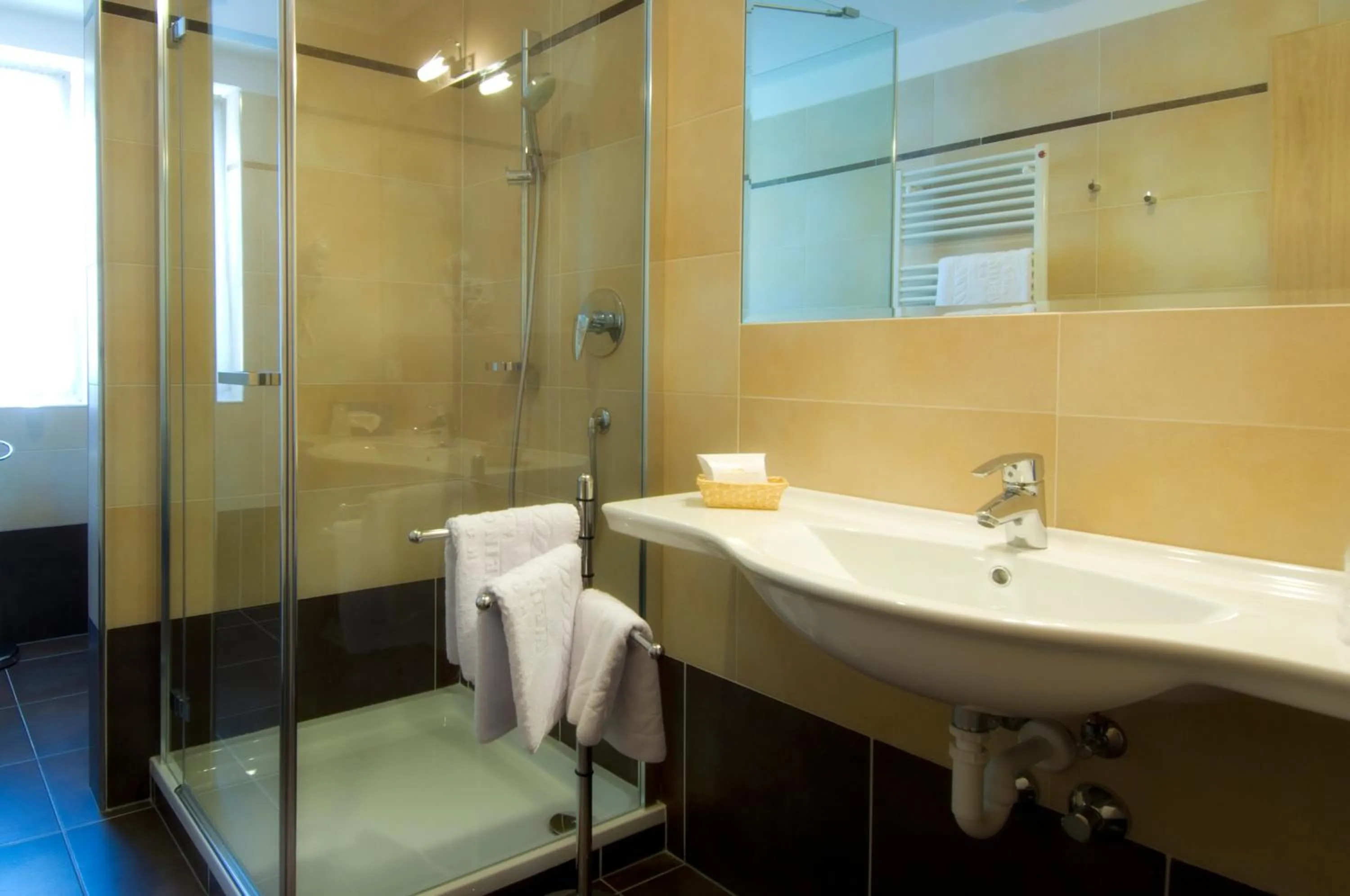 Bathroom in Hotel Weingarten