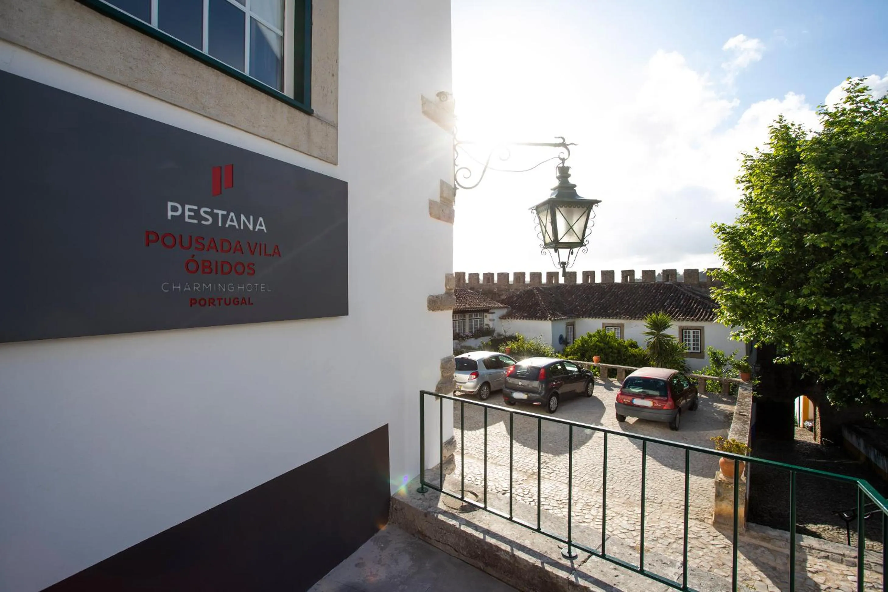 Facade/entrance in Pousada Vila Óbidos