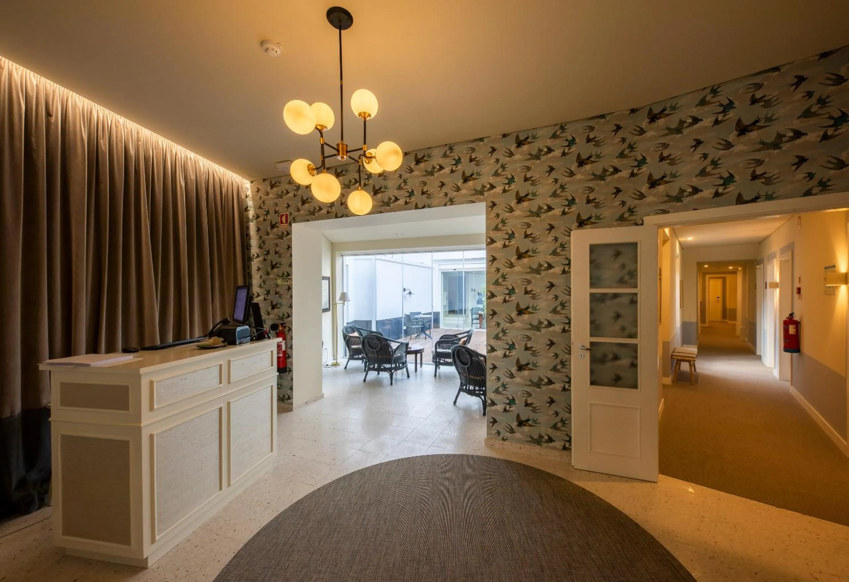 Lobby or reception in Pousada Vila Óbidos