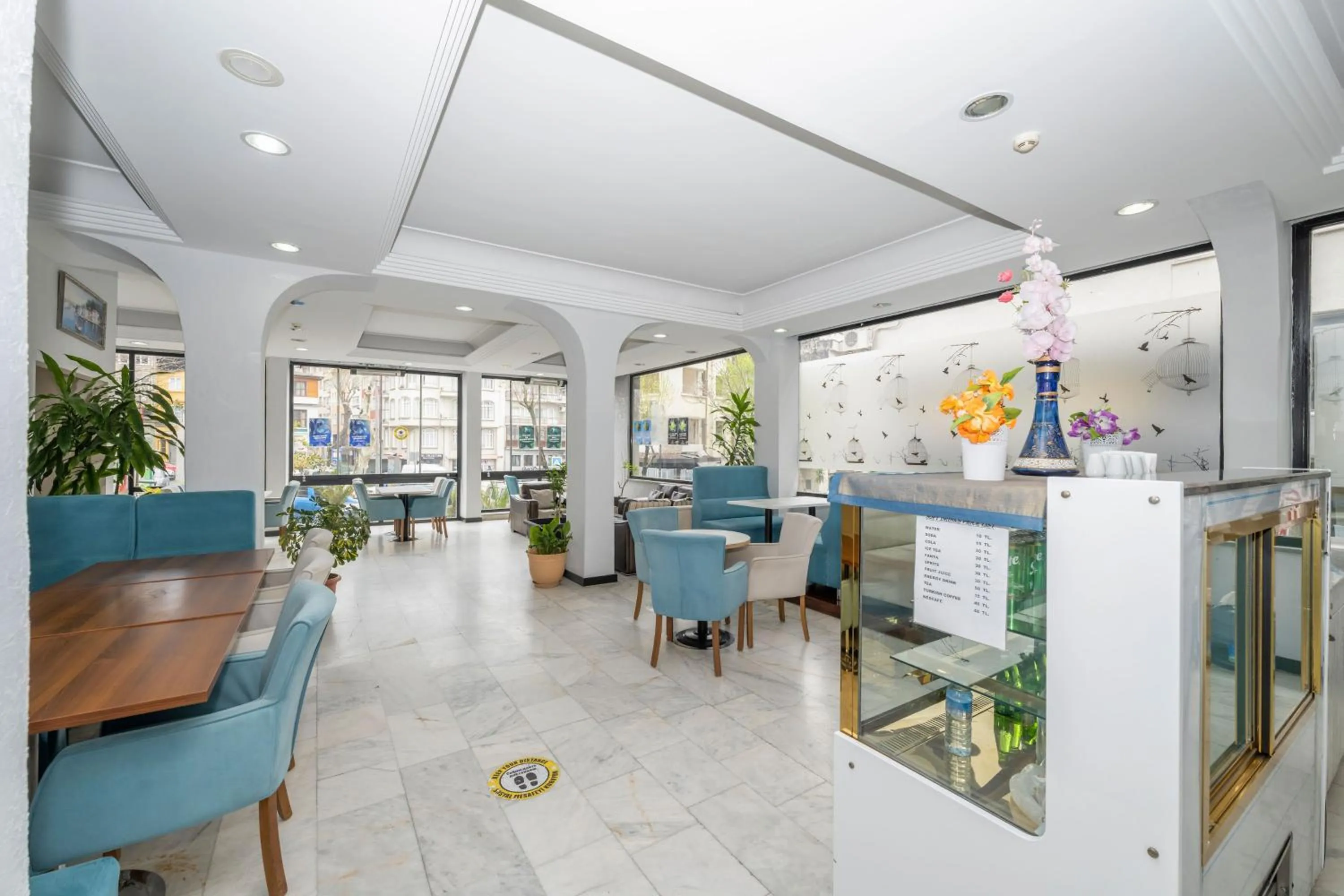 Lobby or reception in Tugra Hotel