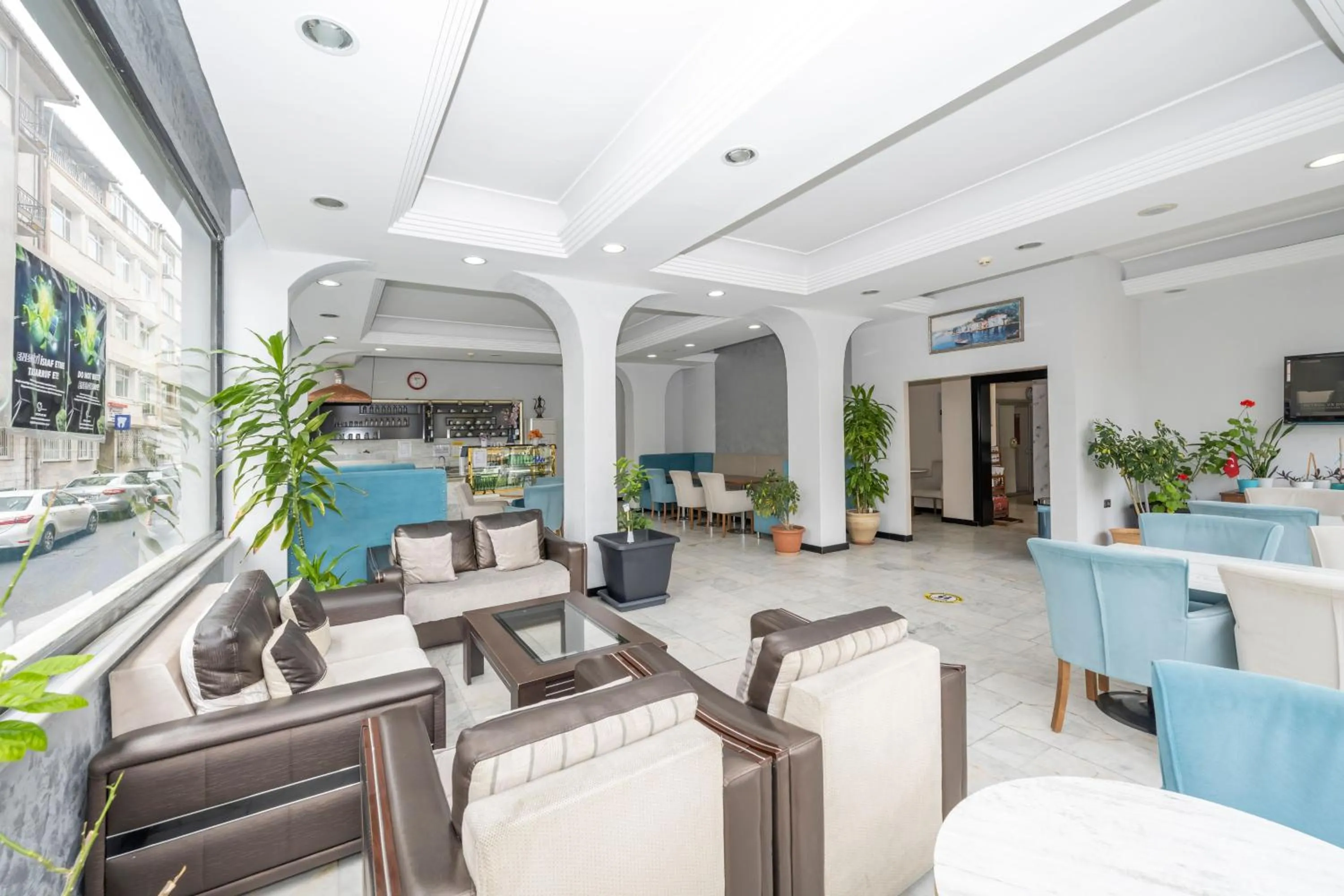 Lobby or reception in Tugra Hotel