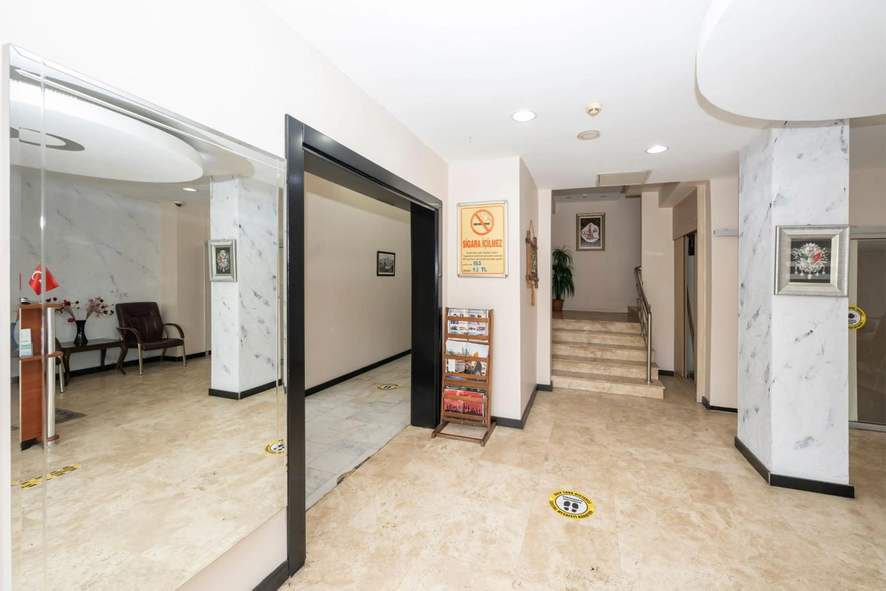 Lobby or reception in Tugra Hotel