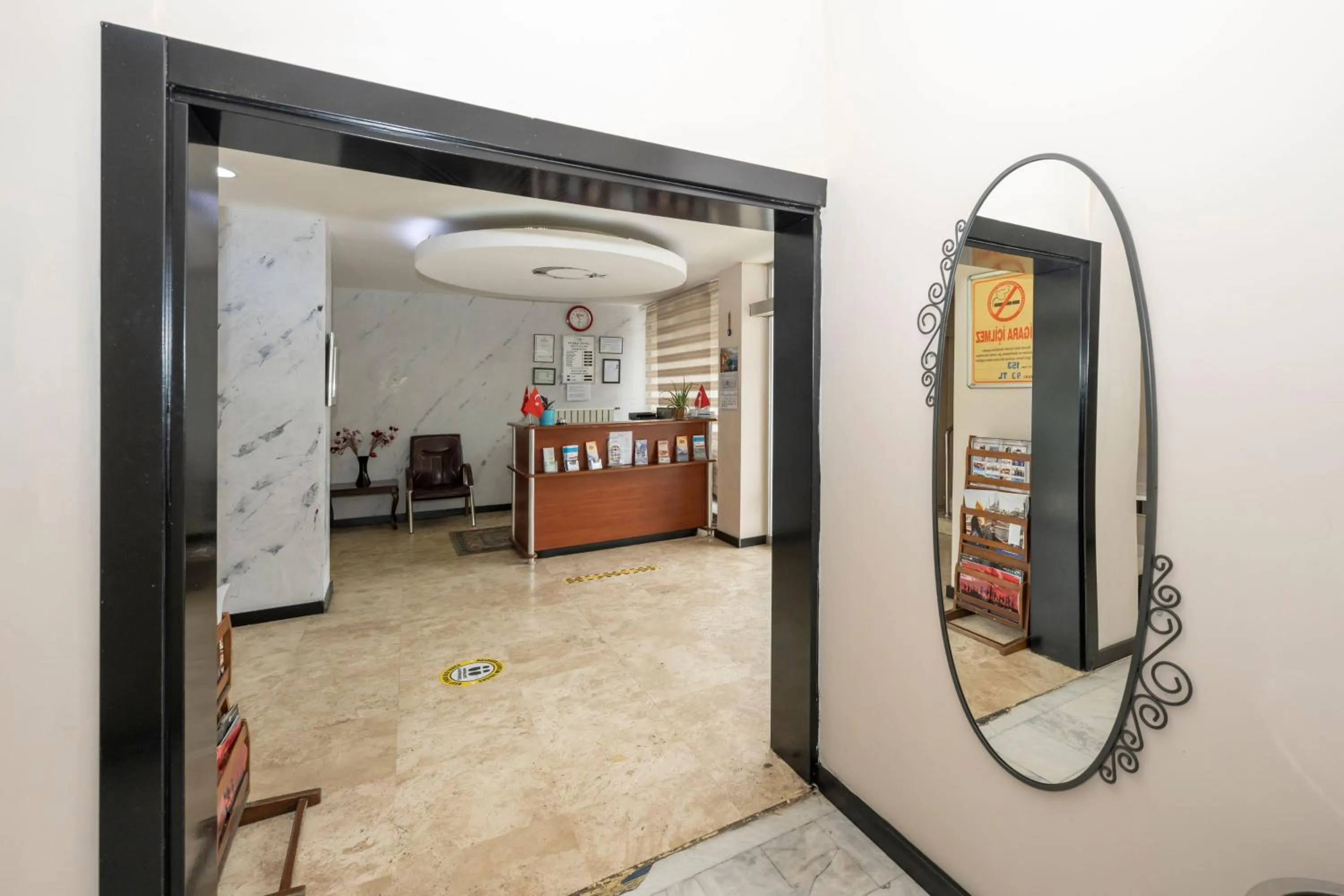 Lobby or reception in Tugra Hotel