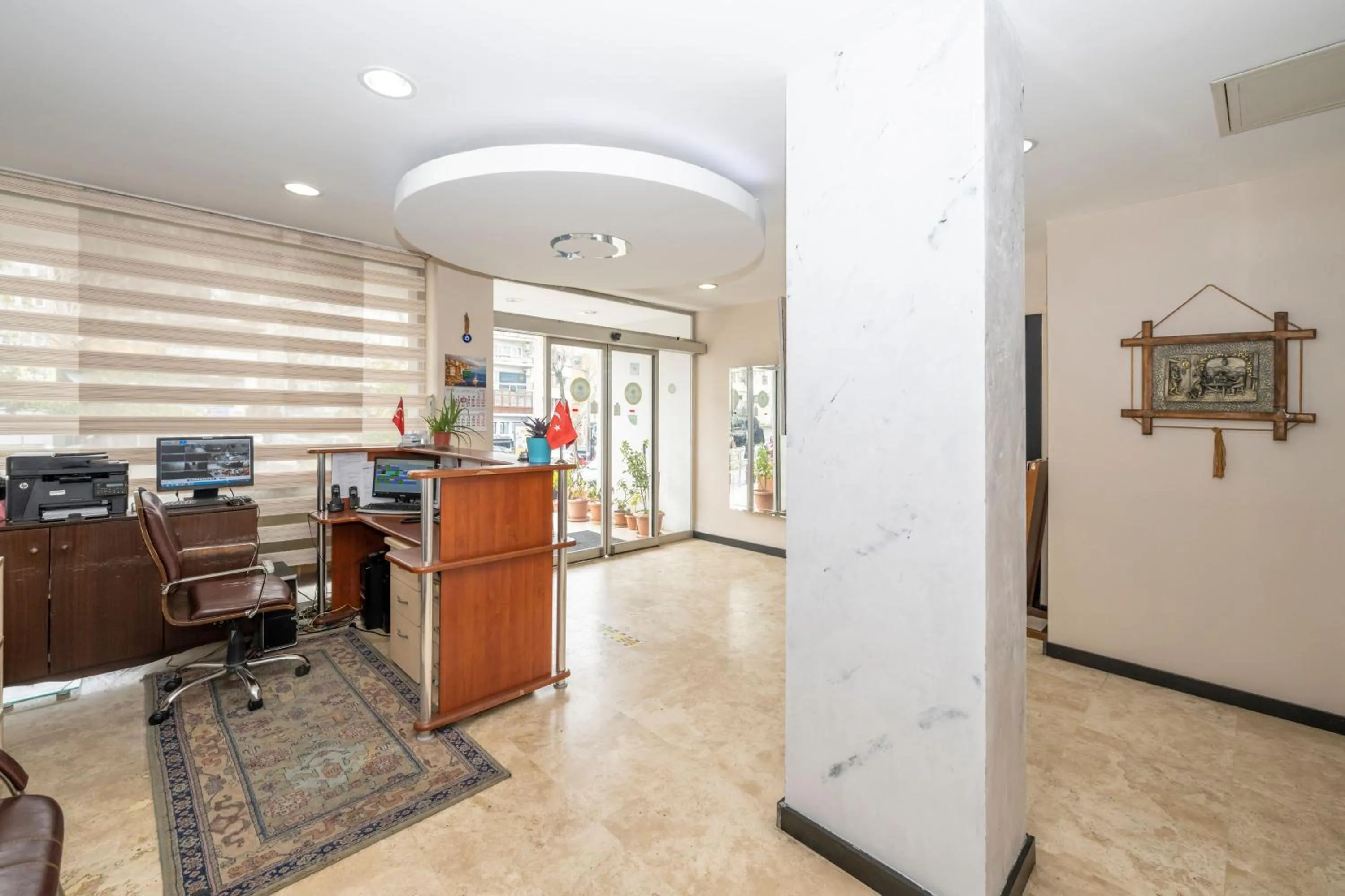 Lobby or reception in Tugra Hotel