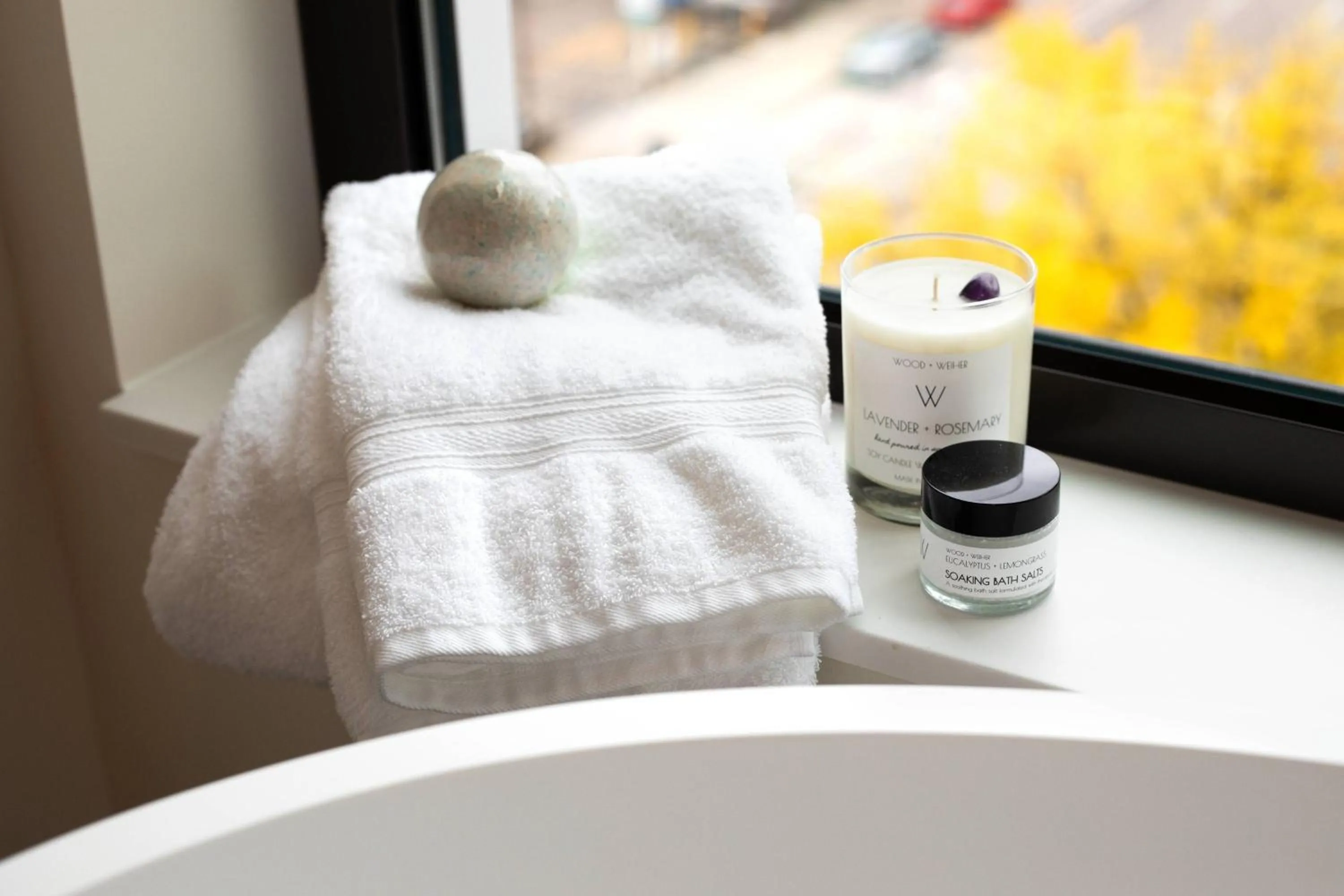 Bathroom, Bed in Elliot Park Hotel, Autograph Collection
