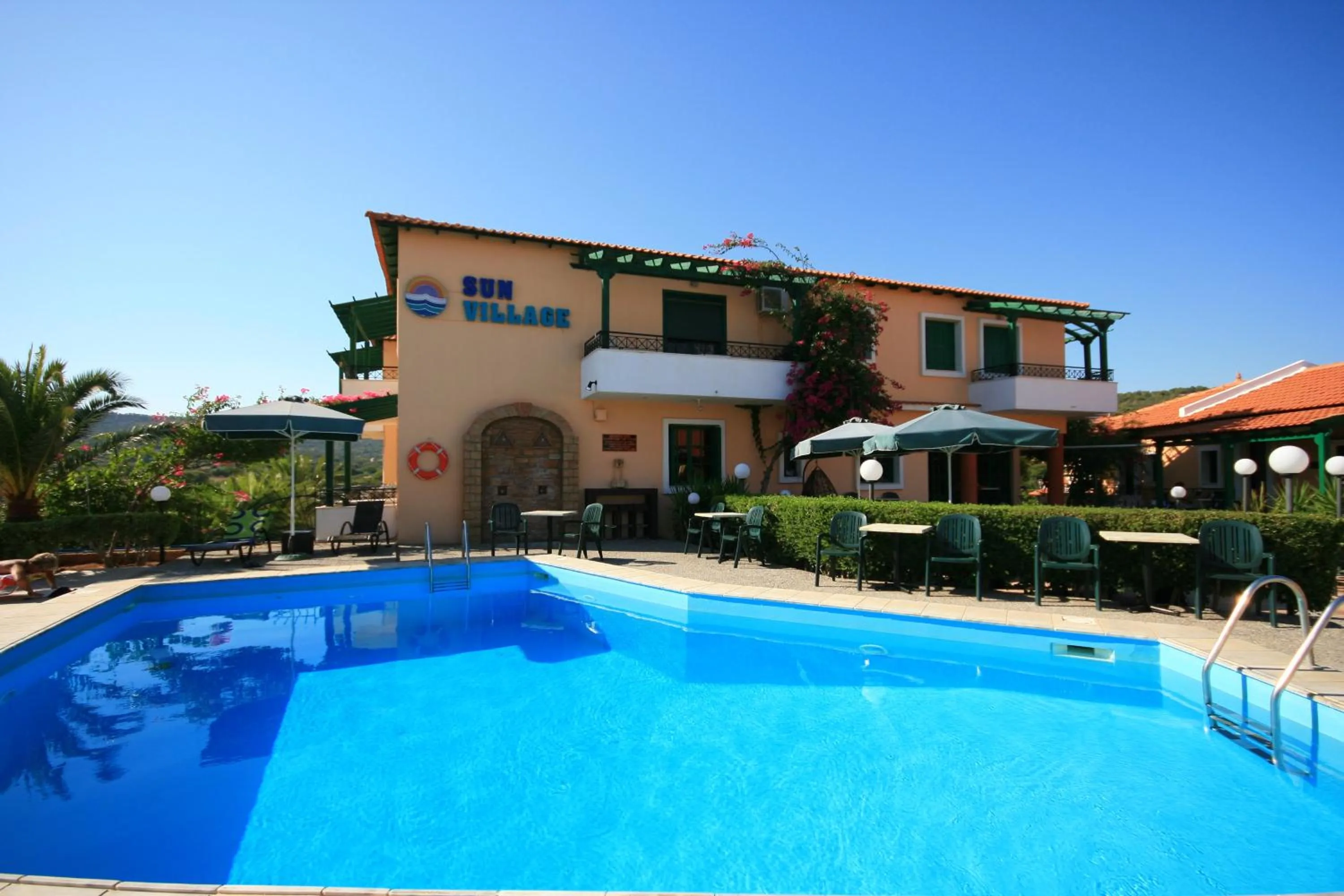 Swimming pool in Sun Village Hotel Apartments