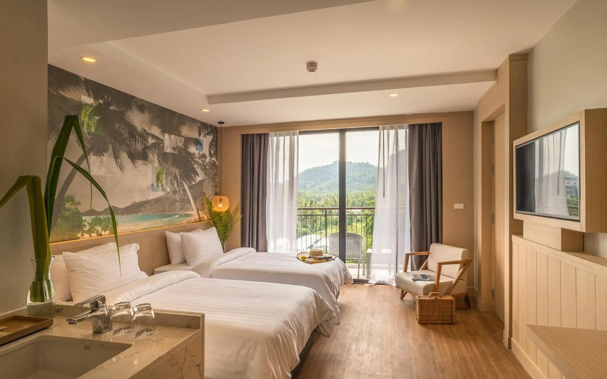 Bedroom, Bed in Sea Seeker Krabi Resort