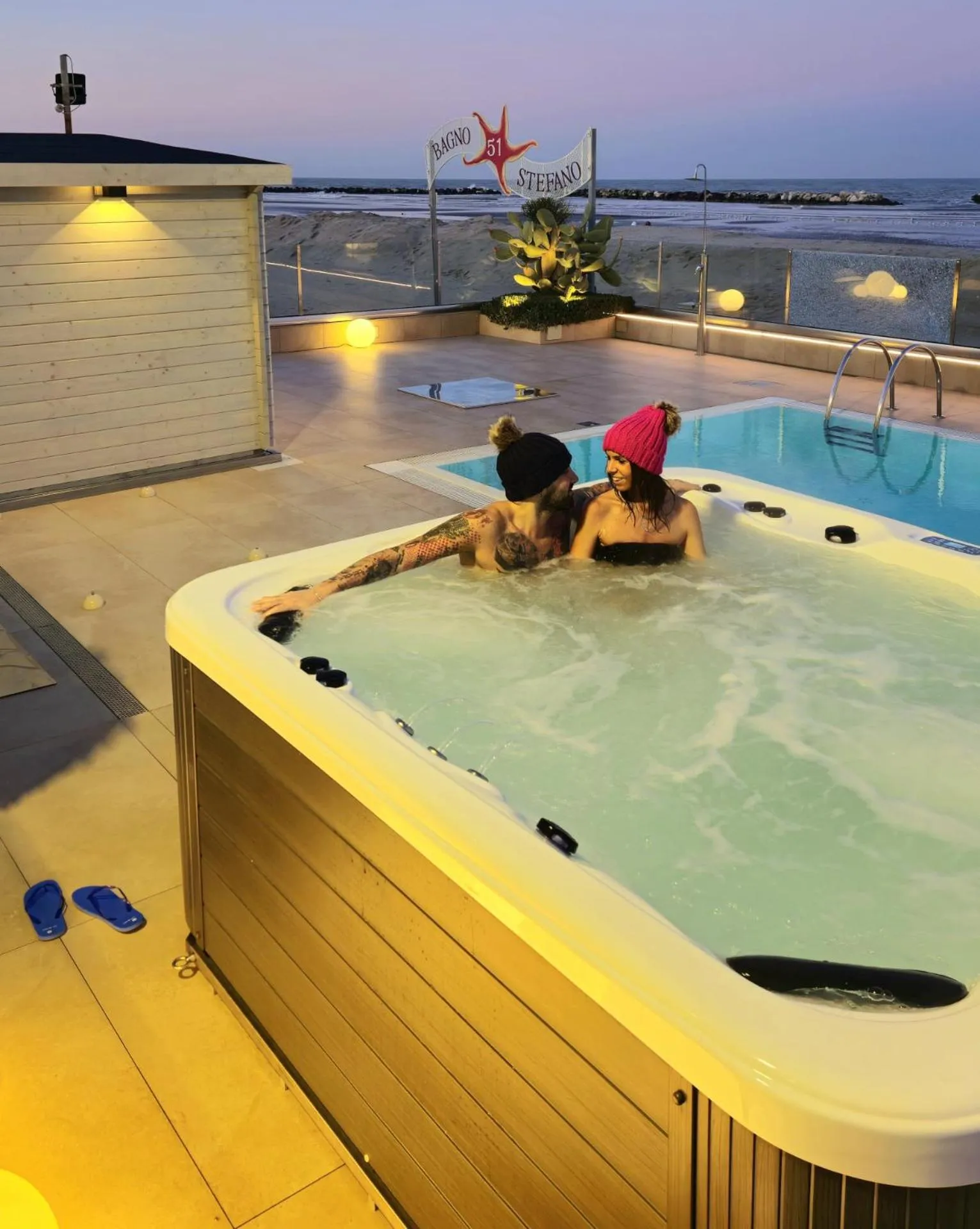 Spa and wellness centre/facilities in You & Me Beach Hotel