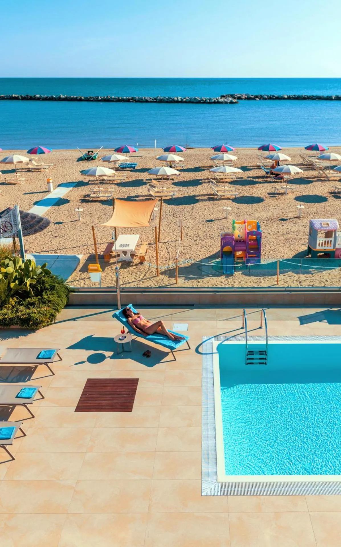 Beach in You & Me Beach Hotel