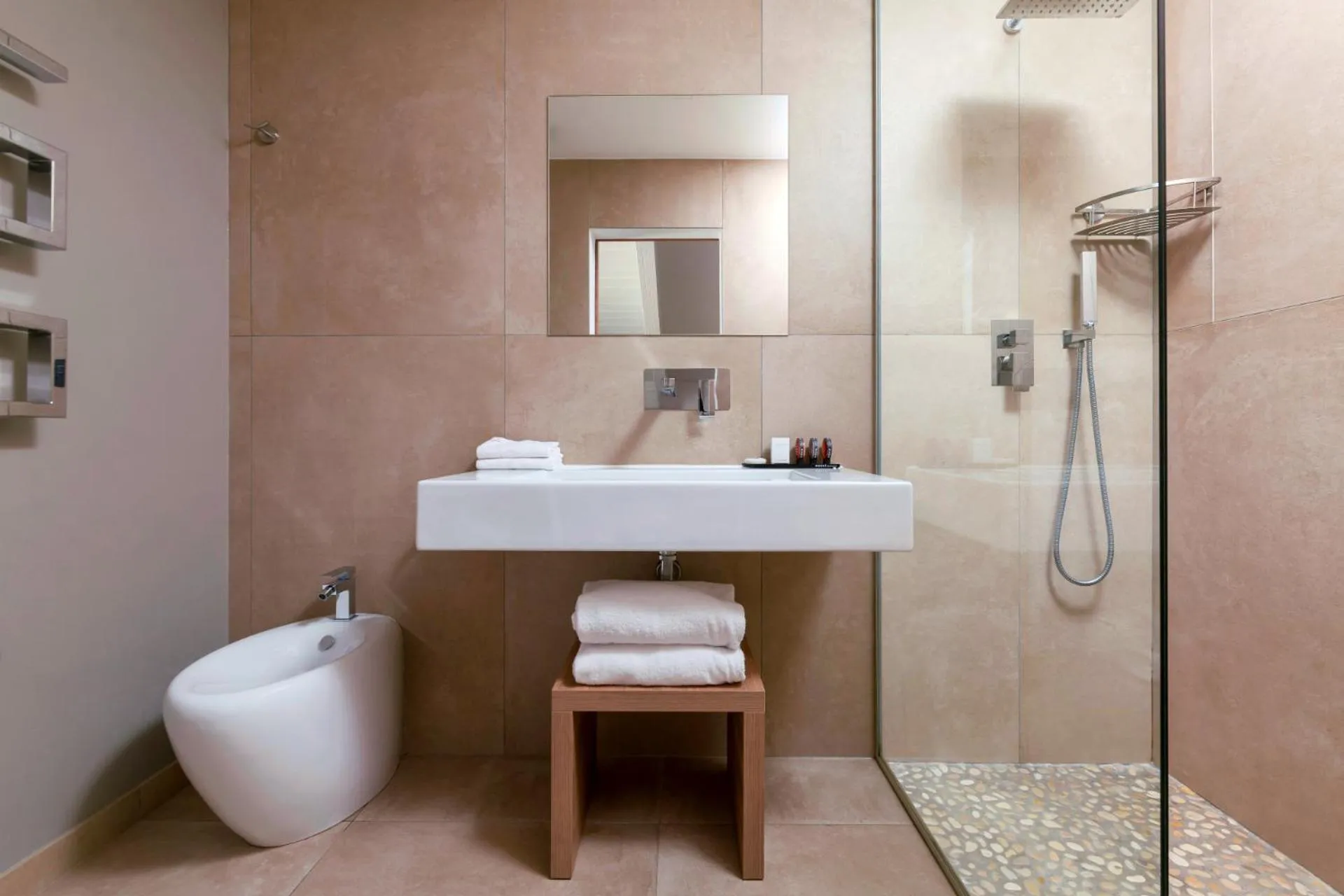 Shower in You & Me Beach Hotel