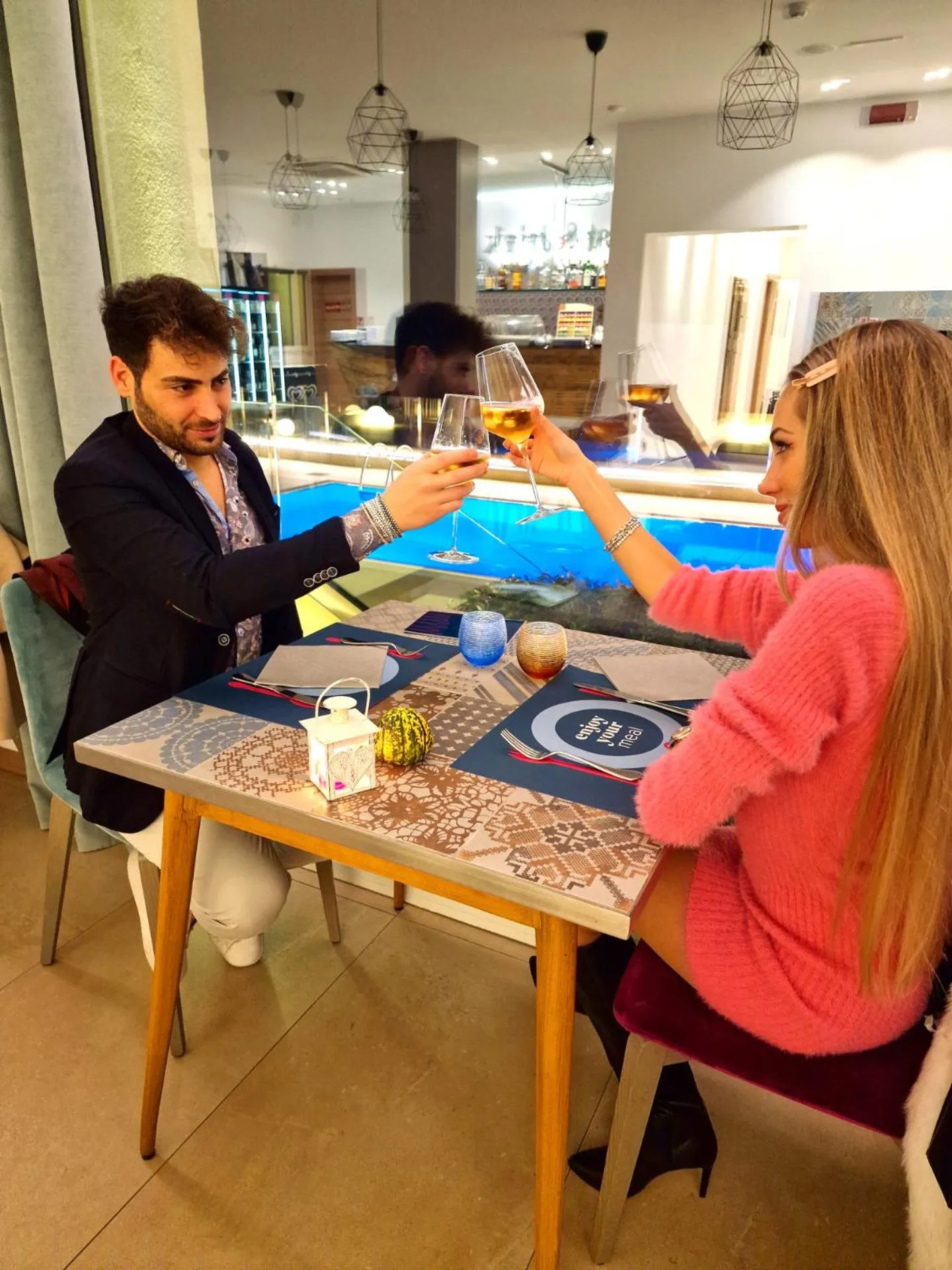 Guests in You & Me Beach Hotel