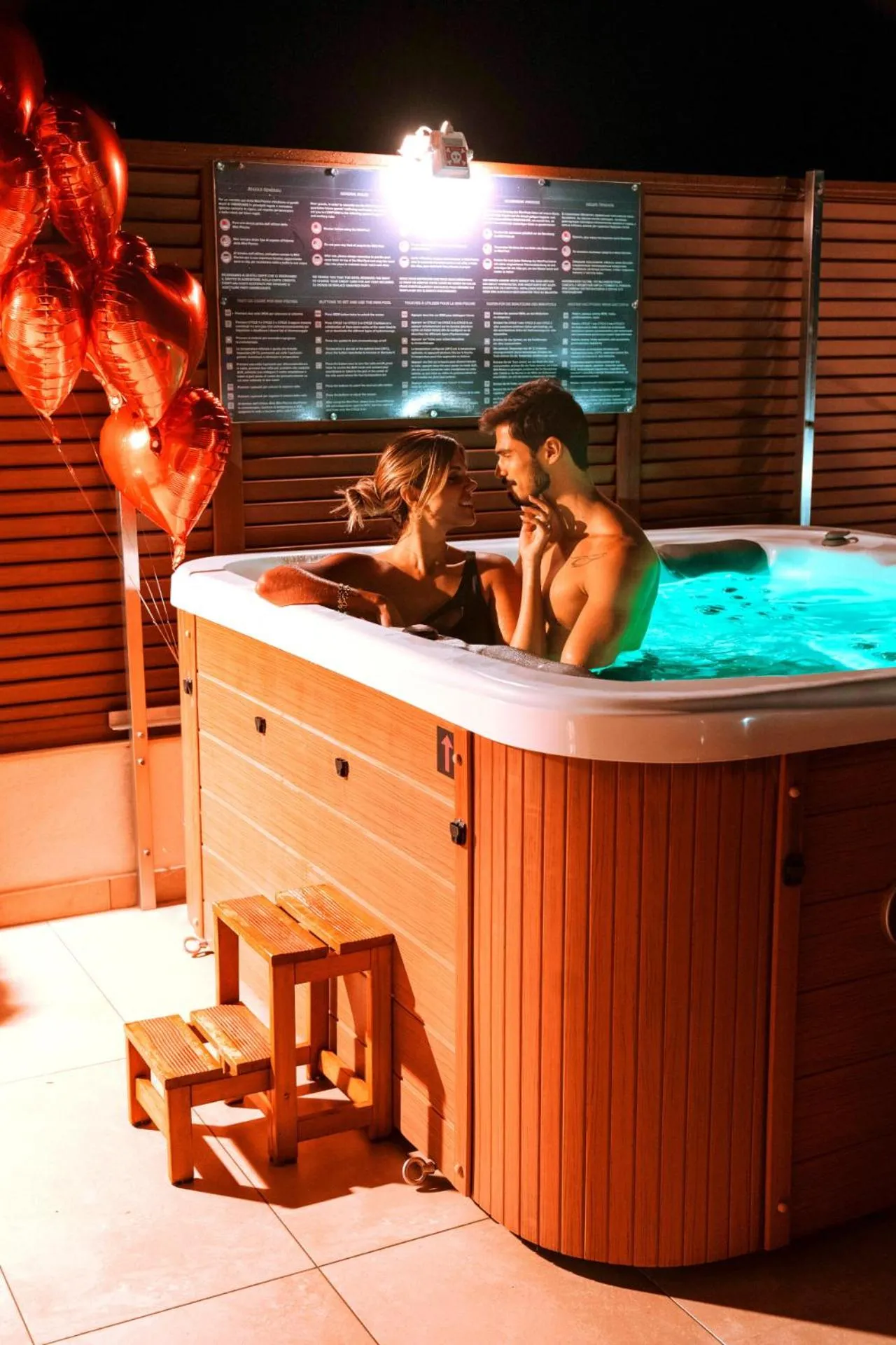 Hot Tub in You & Me Beach Hotel