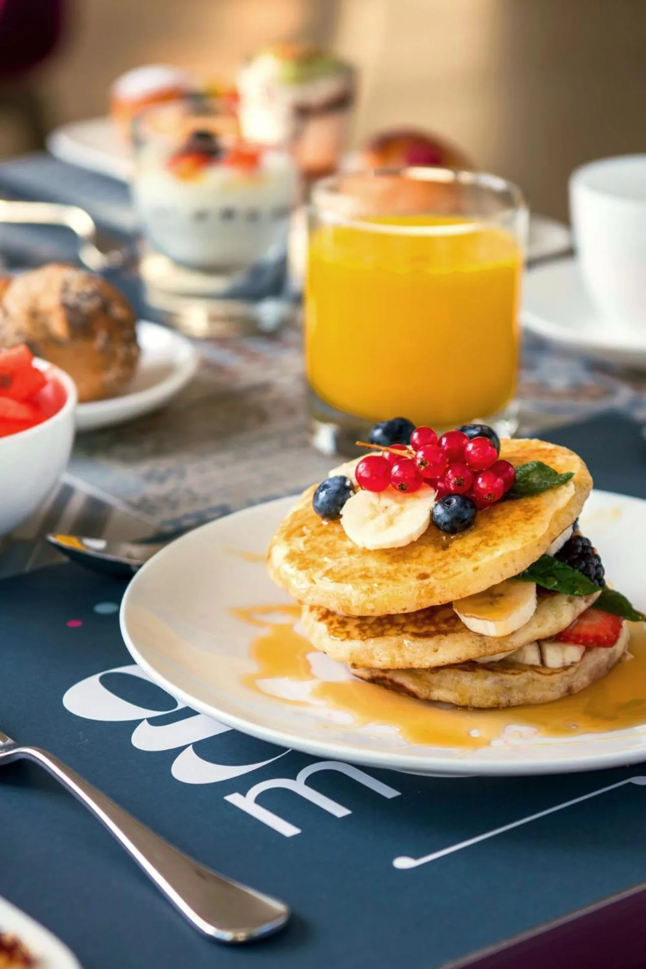 Breakfast in You & Me Beach Hotel