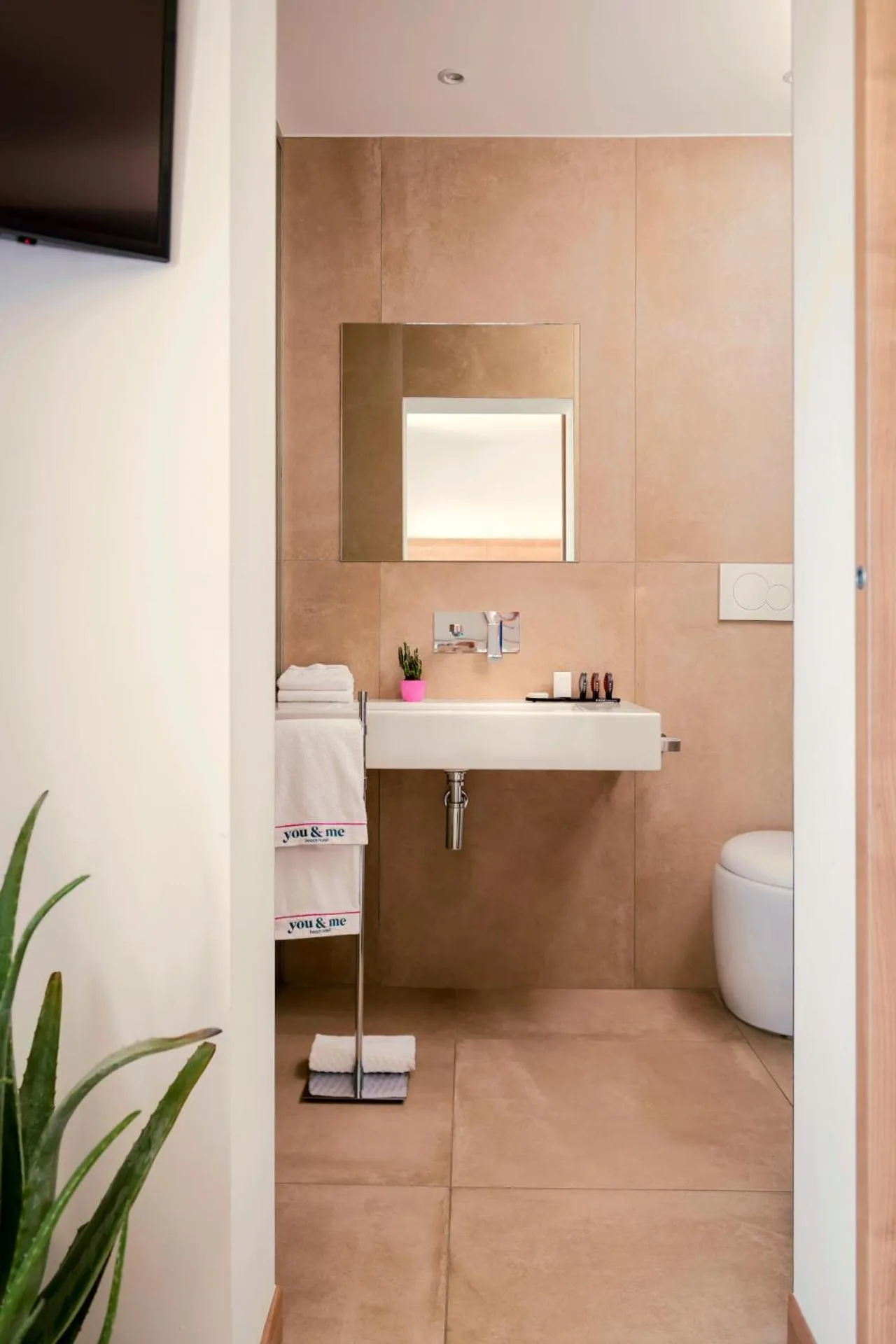 Bathroom in You & Me Beach Hotel