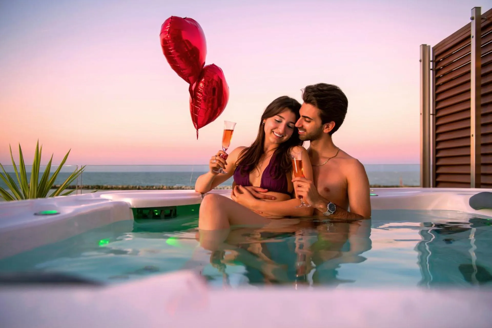 Hot Tub in You & Me Beach Hotel