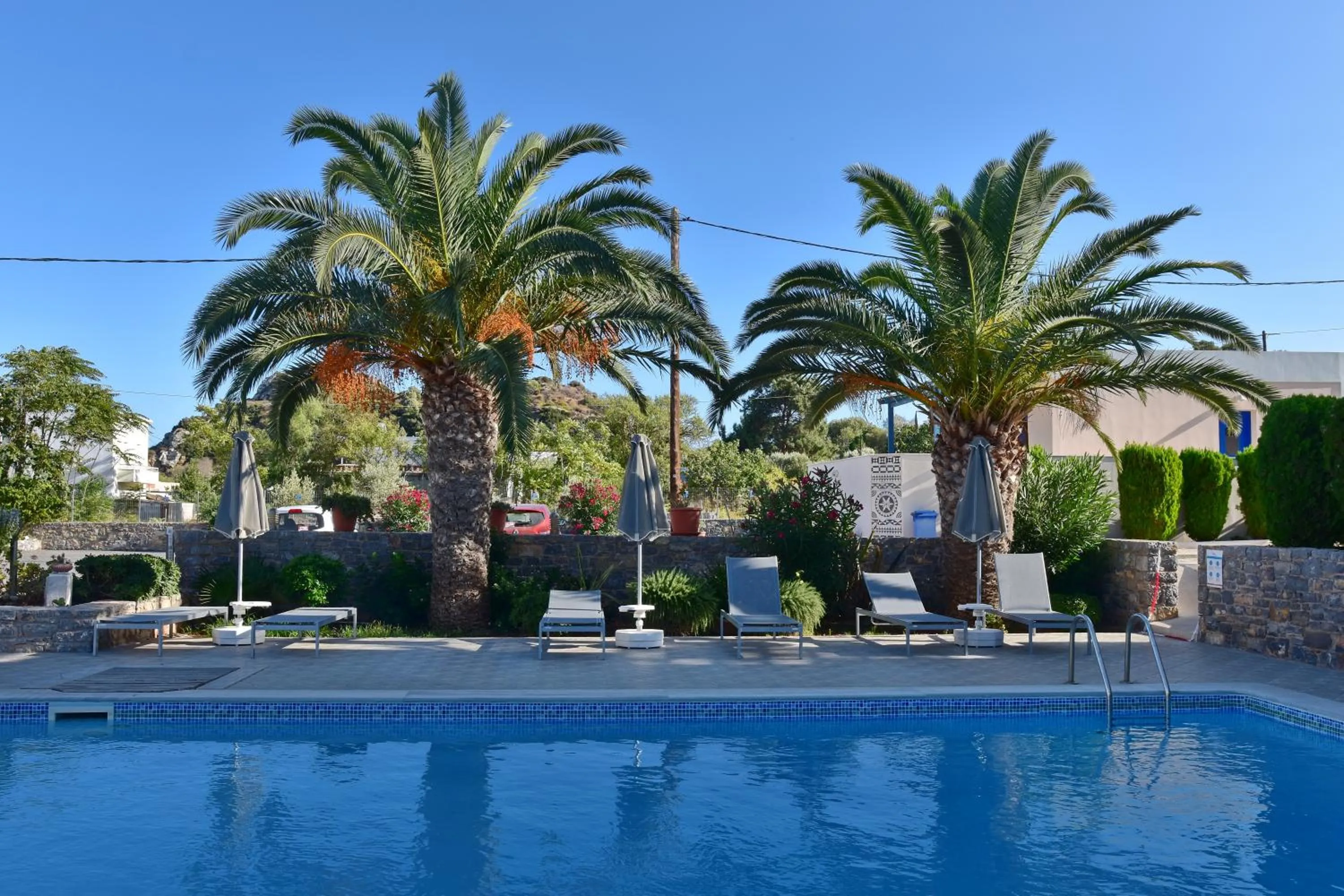 Swimming pool in Emporios Bay Hotel Chios