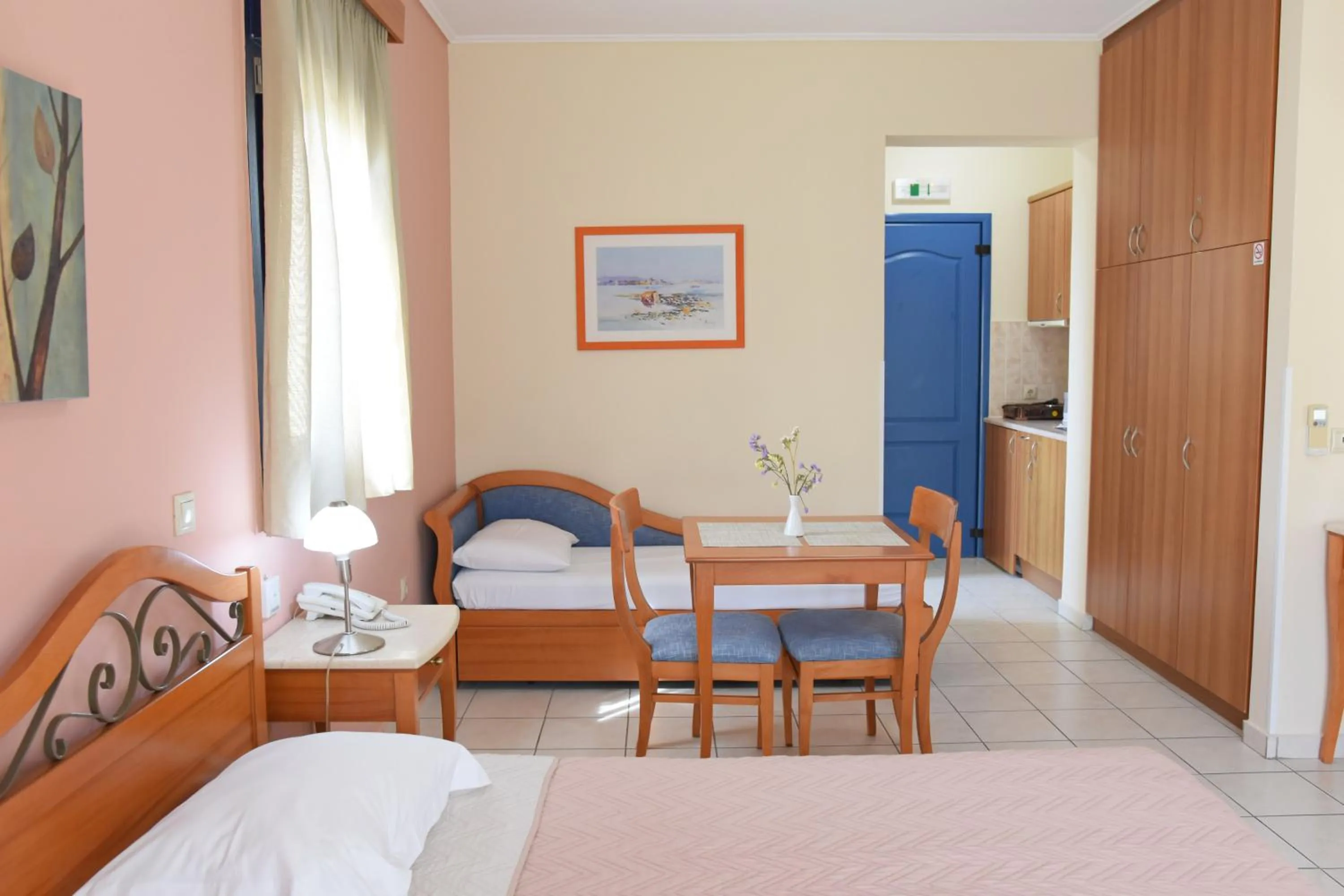 Bed in Emporios Bay Hotel Chios