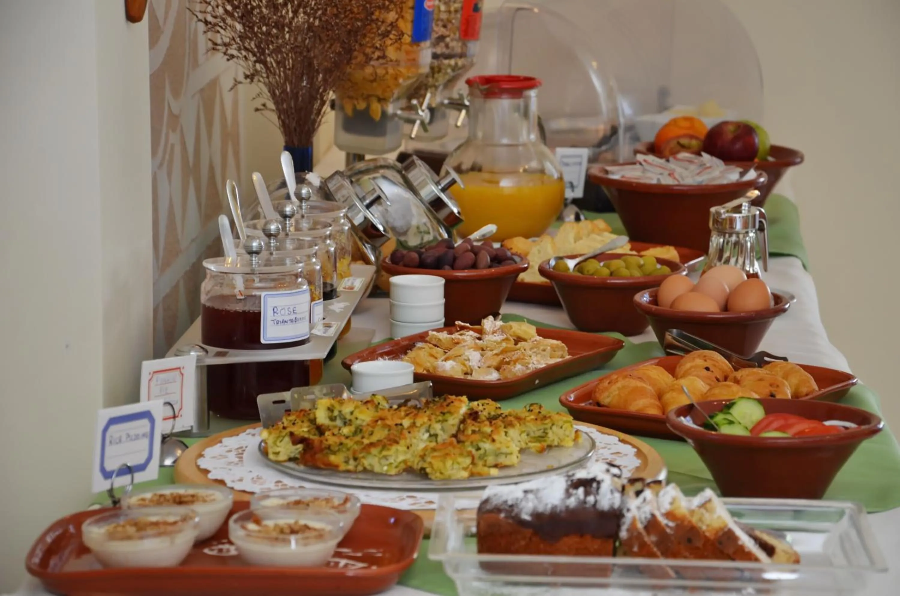 Breakfast in Emporios Bay Hotel Chios