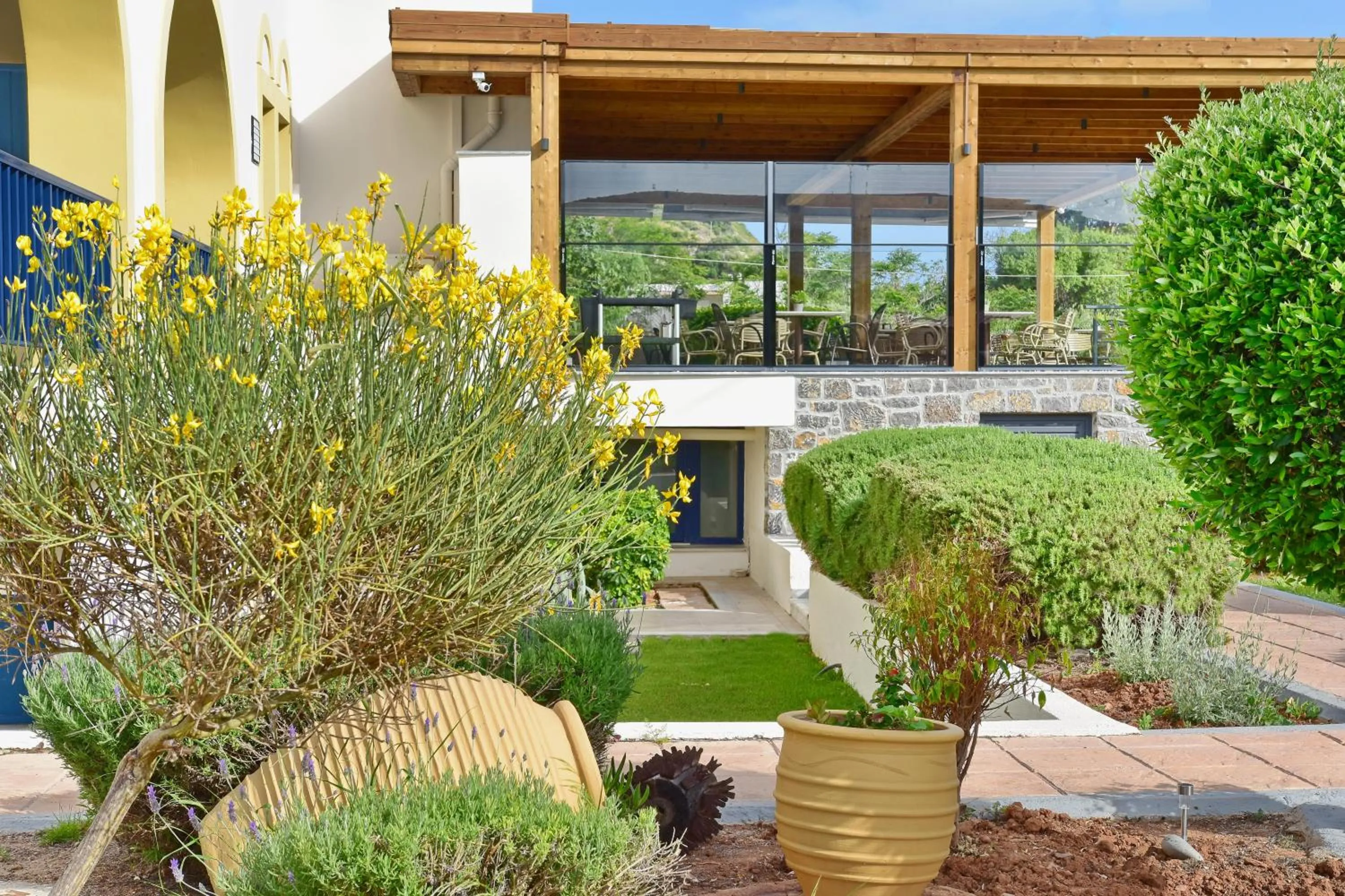 Property building in Emporios Bay Hotel Chios