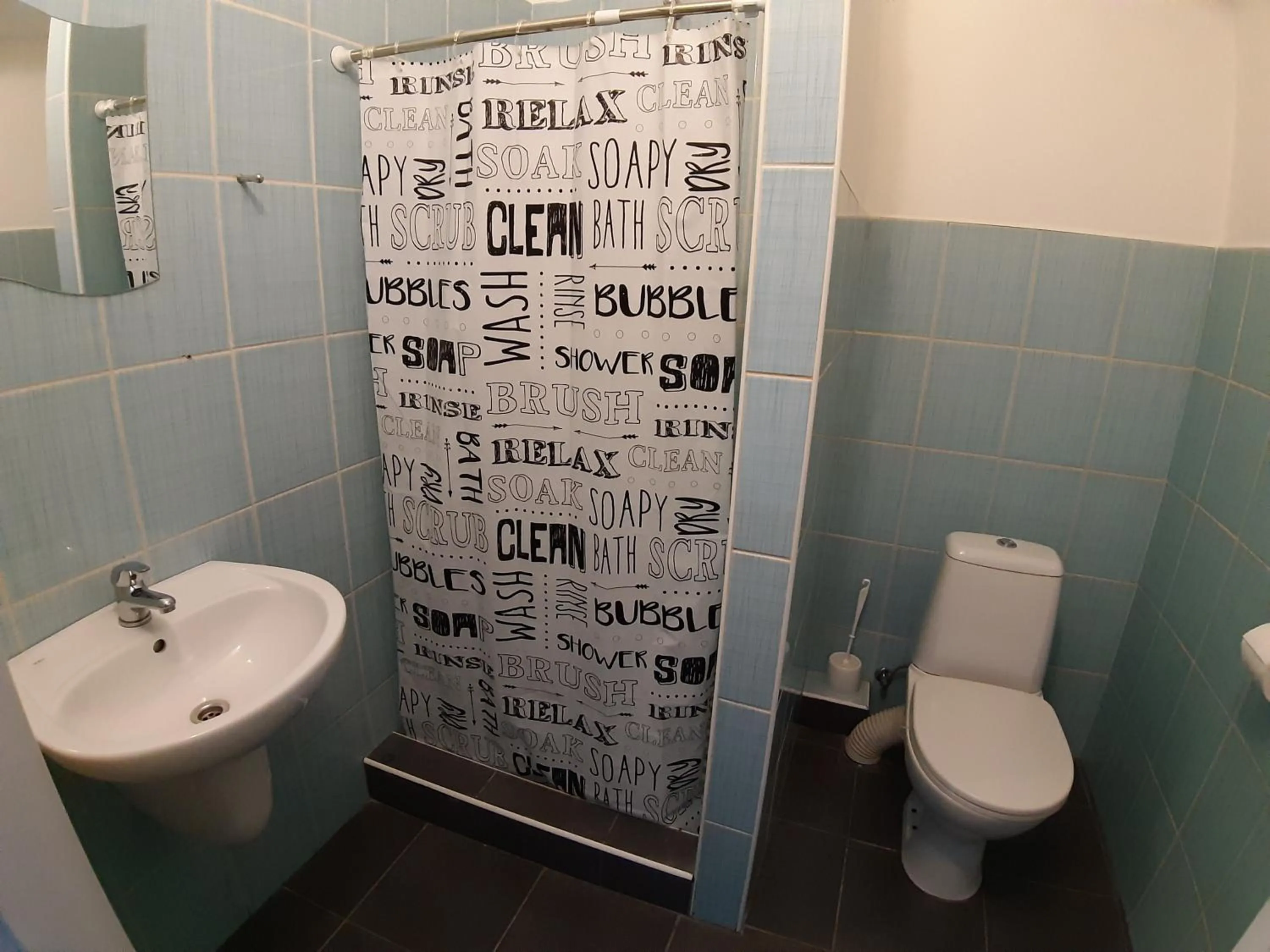 Bathroom in Hotelak Martinov