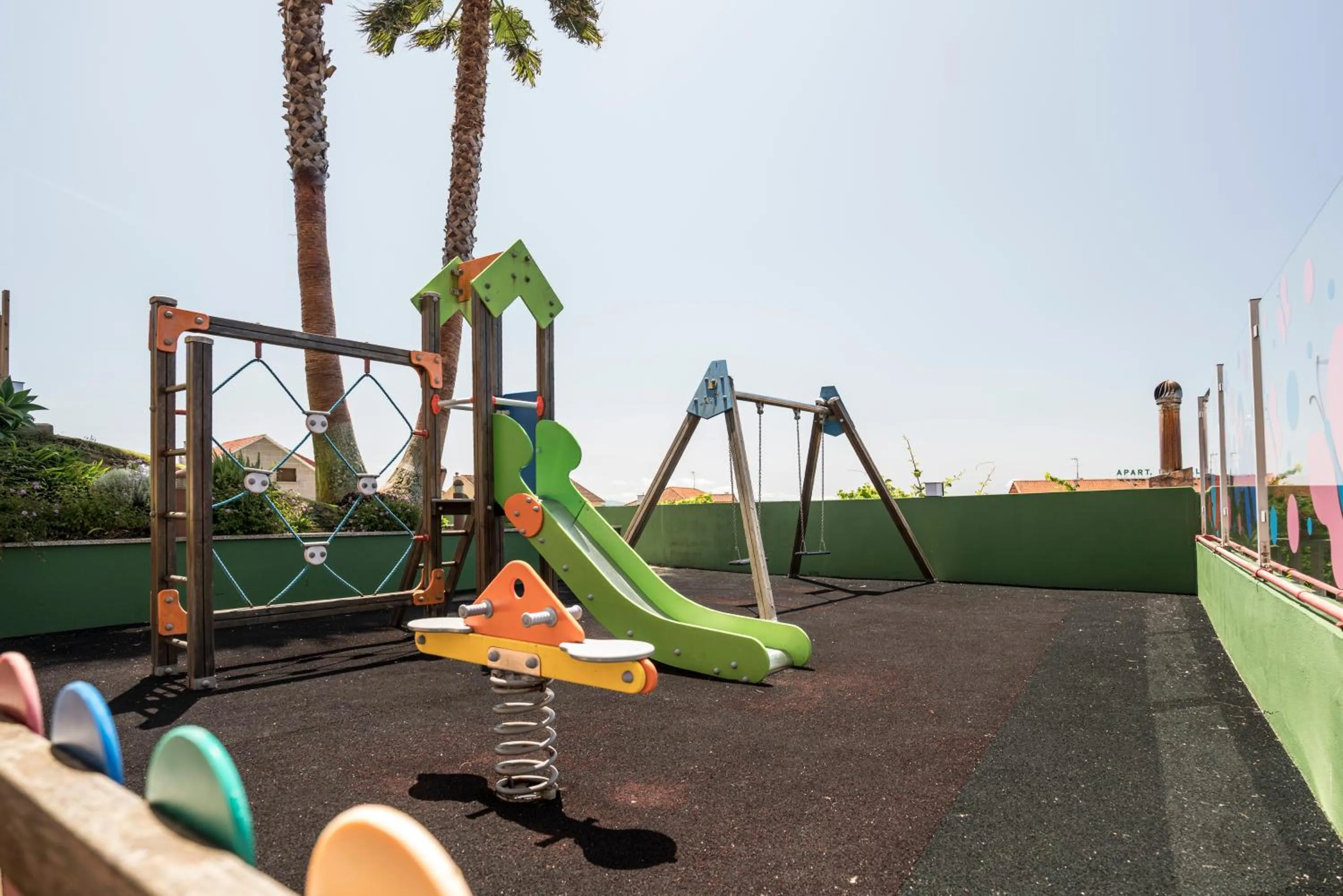 Children play ground in Apartamentos Atlántico Resort