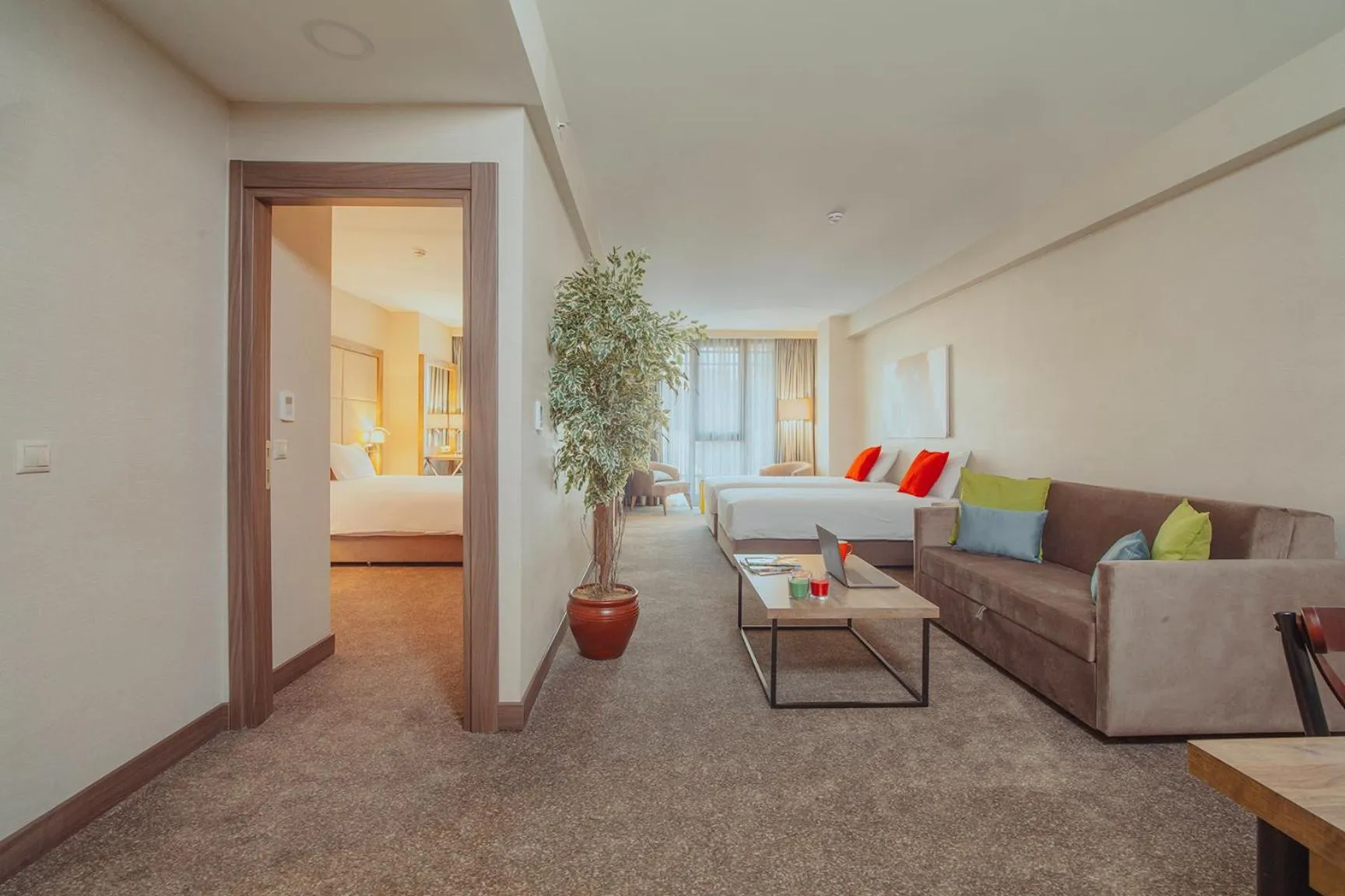 Living room in ibis Styles Istanbul Bomonti