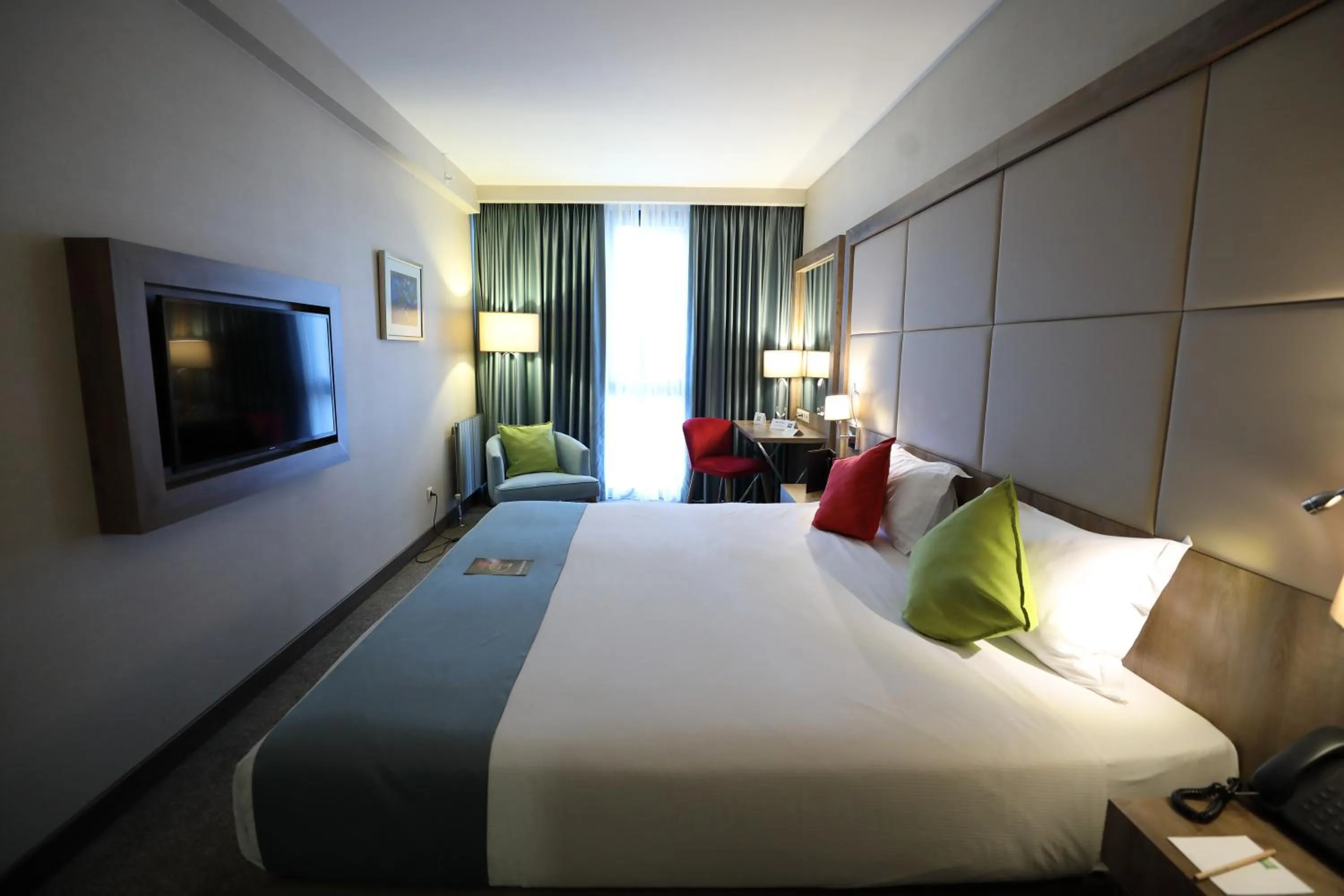 Bedroom, Bed in ibis Styles Istanbul Bomonti