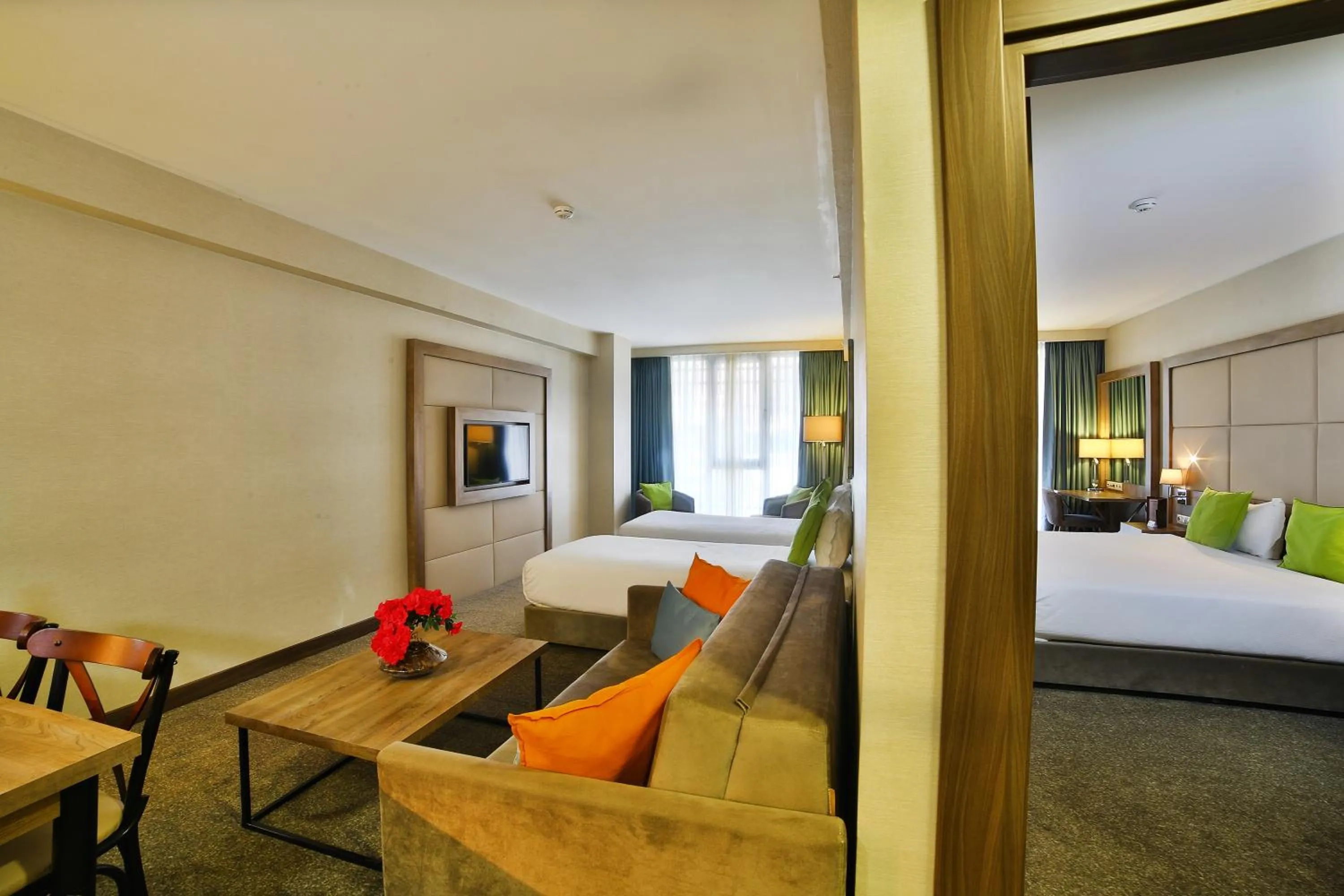 Bed in ibis Styles Istanbul Bomonti