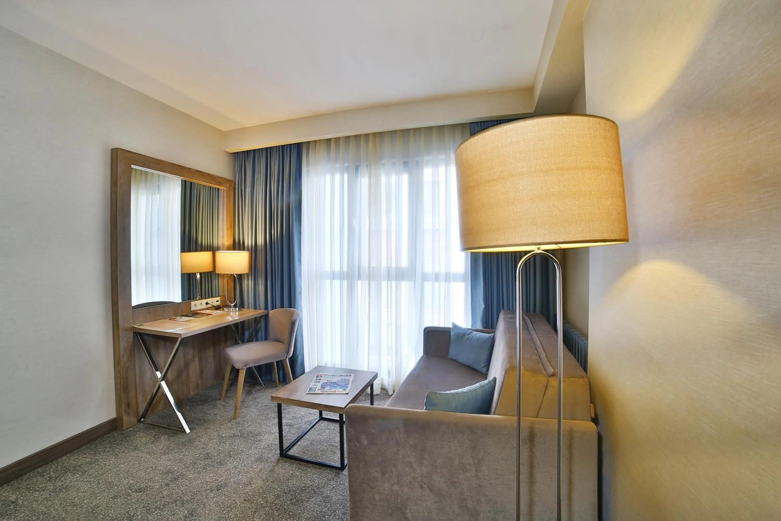 Seating area in ibis Styles Istanbul Bomonti