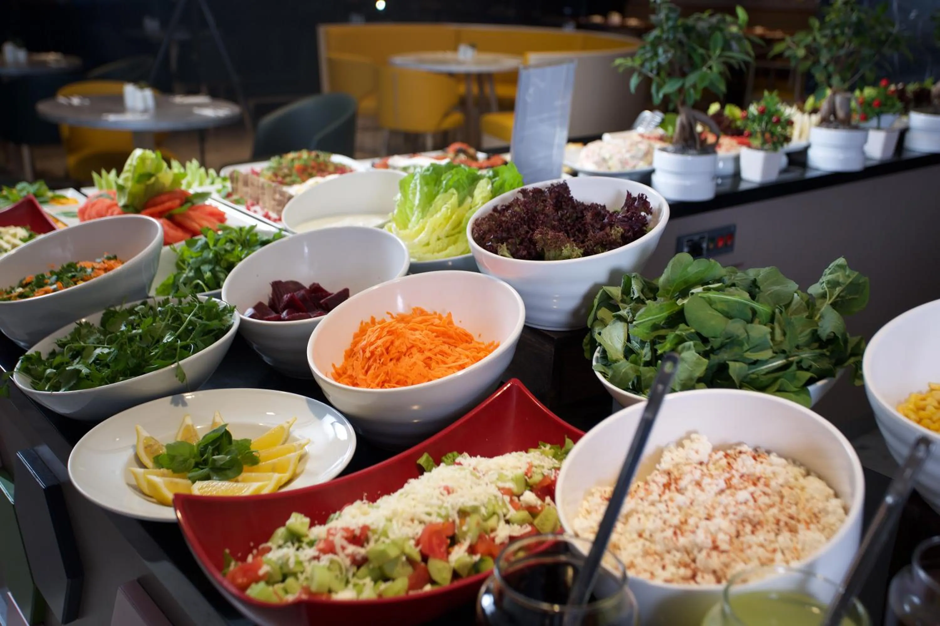 Buffet breakfast in ibis Styles Istanbul Bomonti