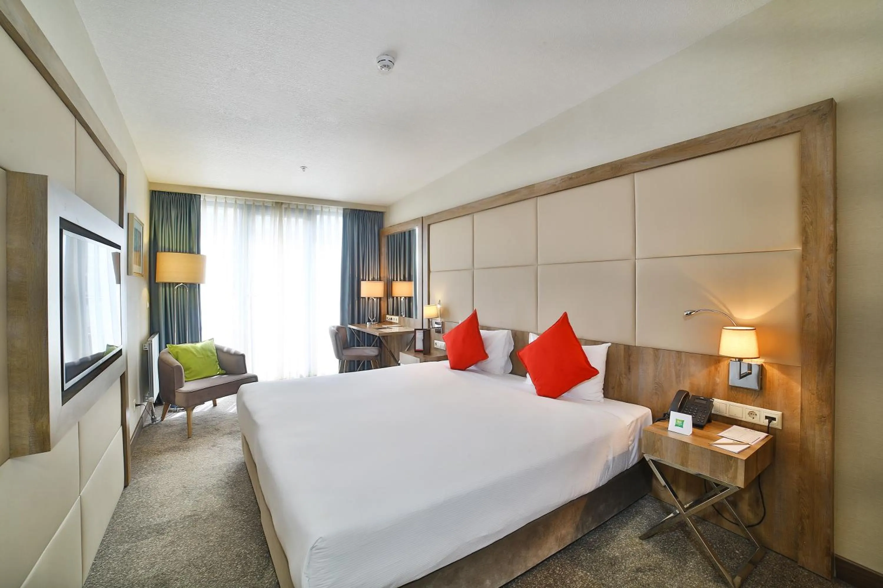 Bed in ibis Styles Istanbul Bomonti