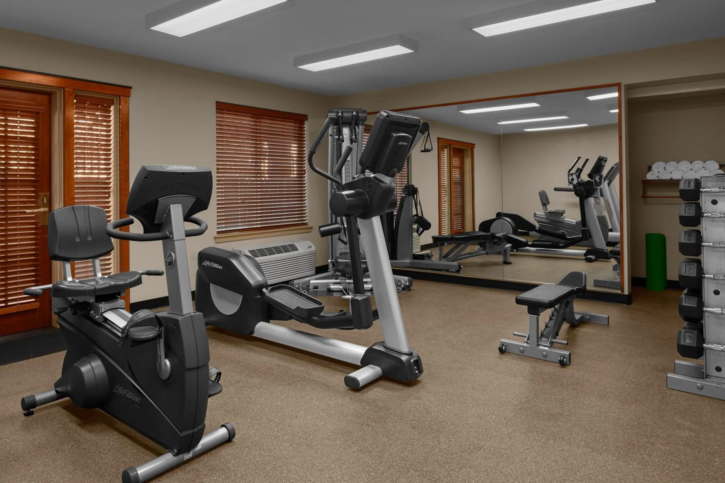 Fitness centre/facilities in Larkspur Landing Extended Stay Suites Pleasanton