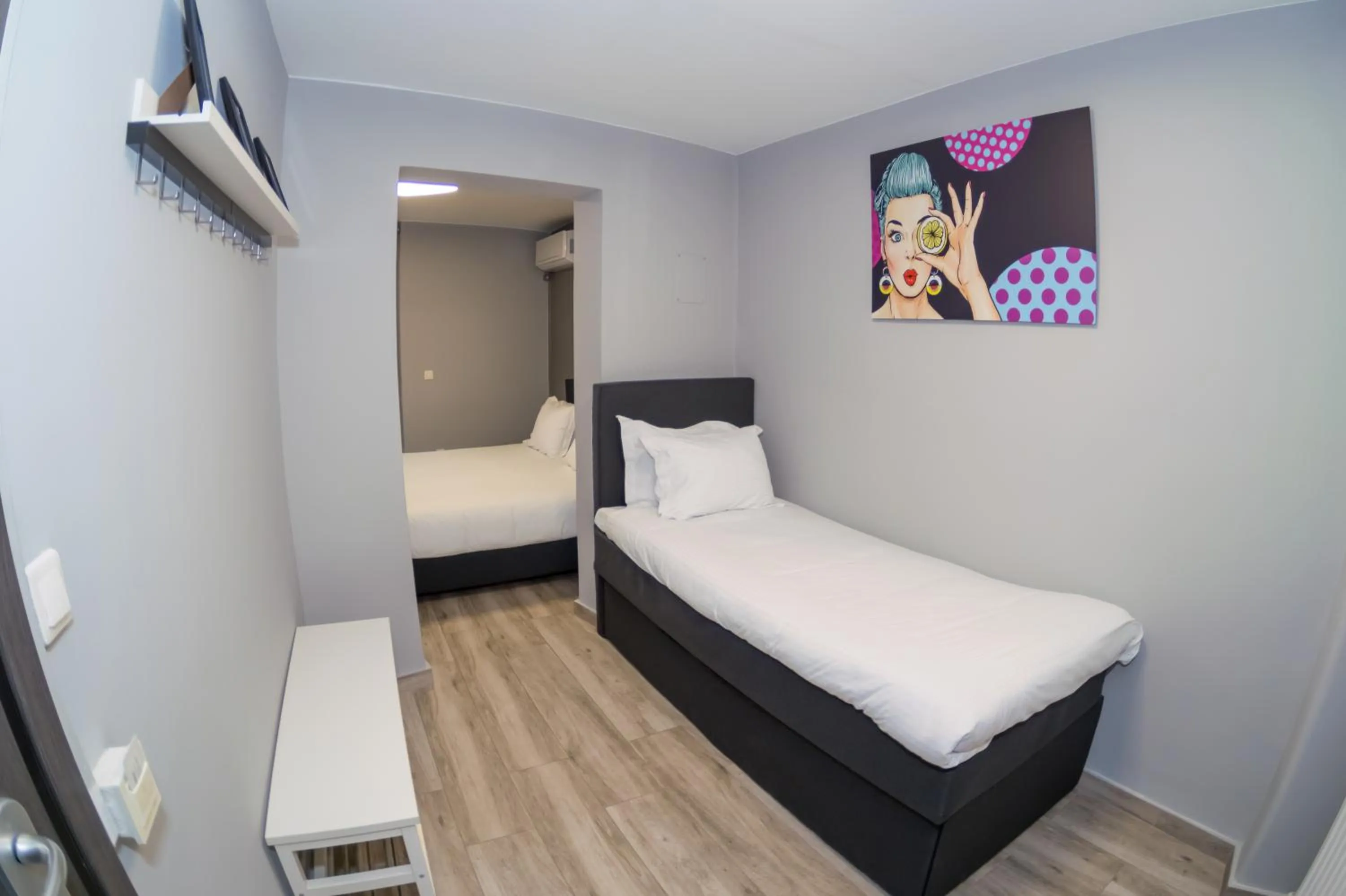 Bed in Connect Studios & Apartments