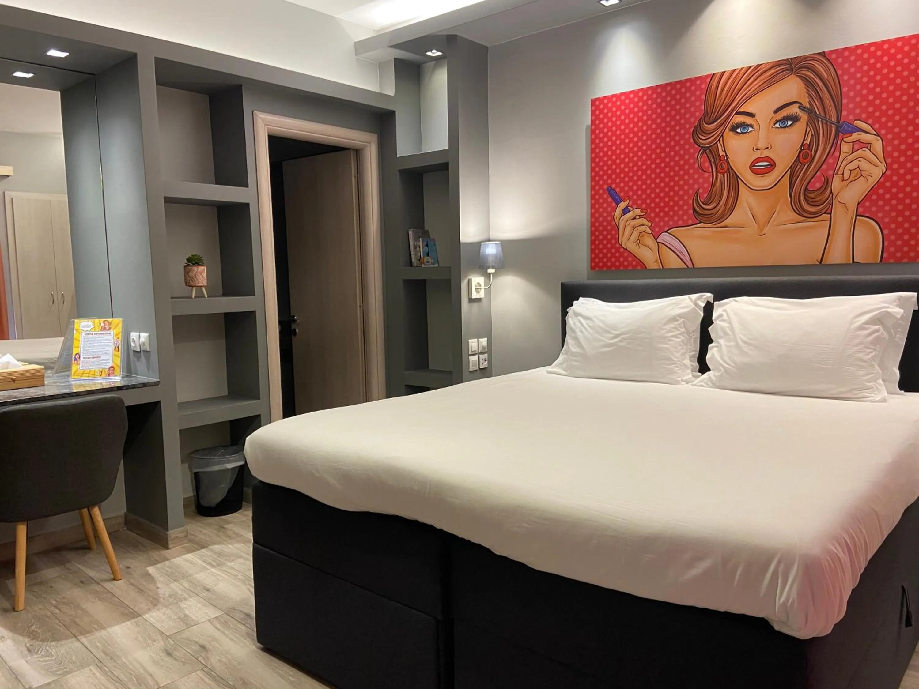 Bed in Connect Studios & Apartments