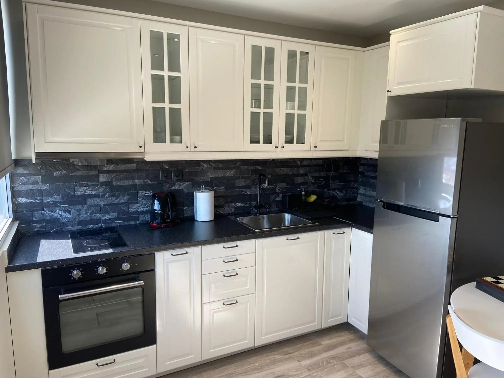 kitchen in Connect Studios & Apartments