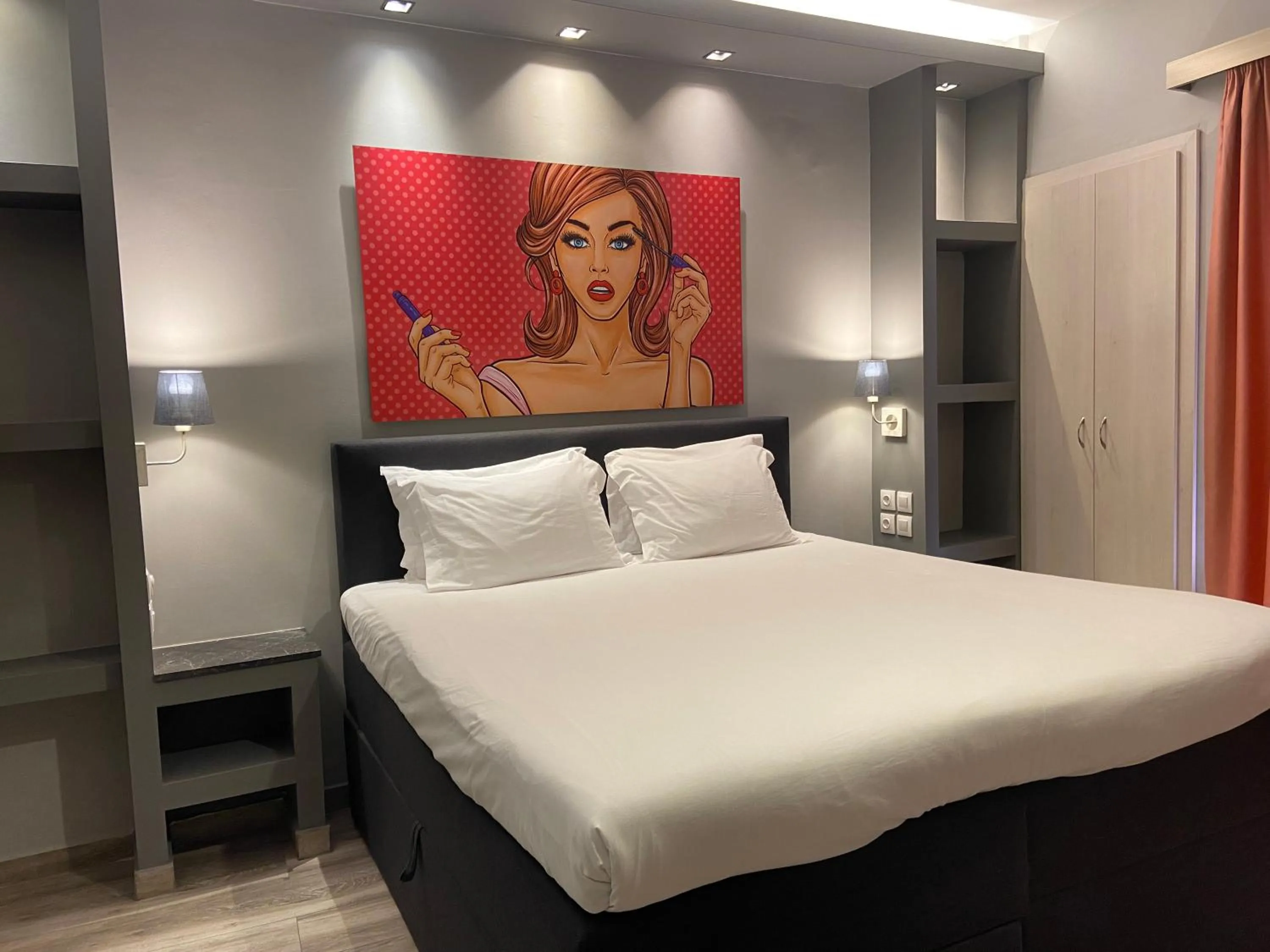 Bed in Connect Studios & Apartments