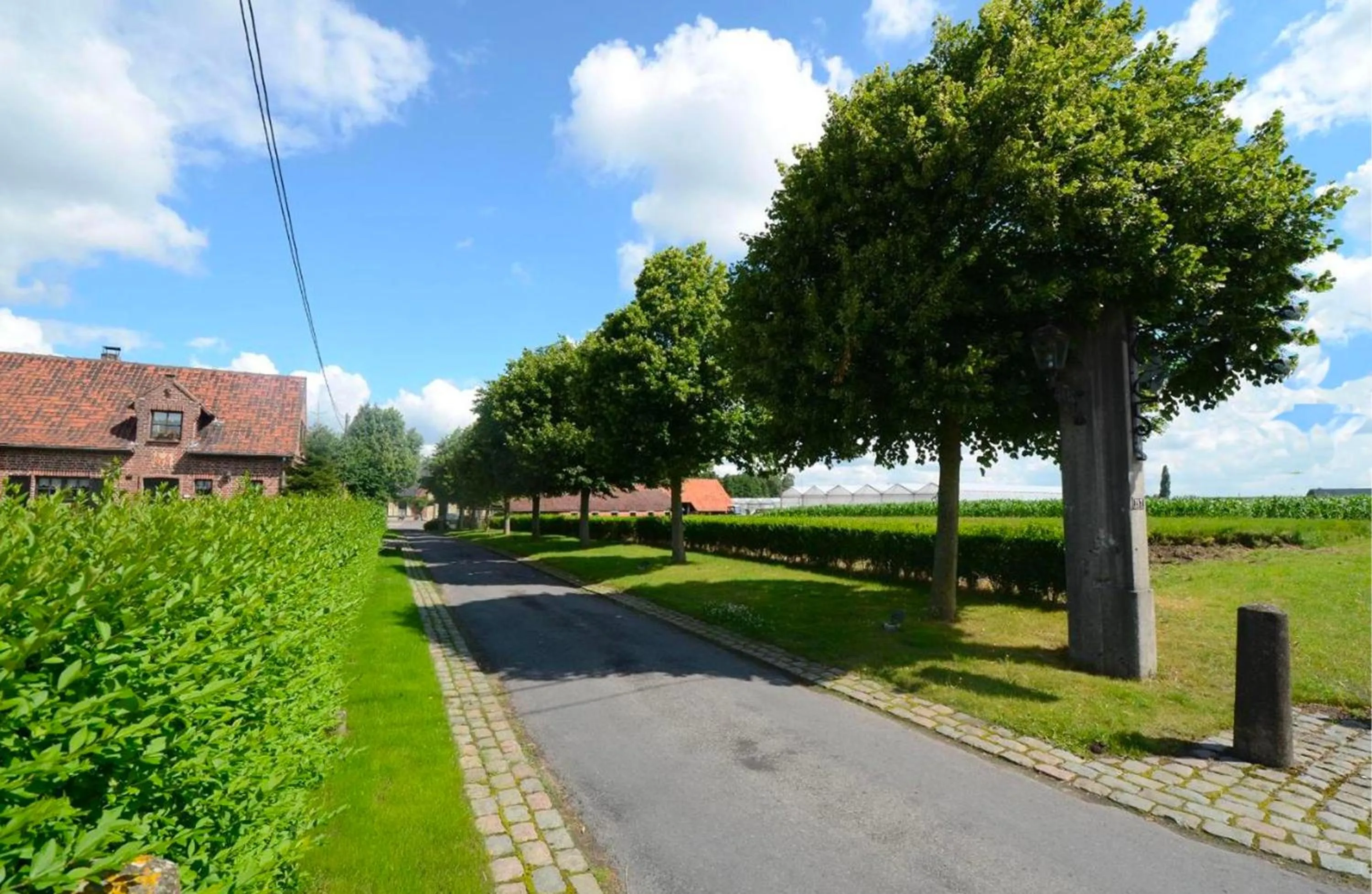 Inner courtyard view in Hotel het Elsland