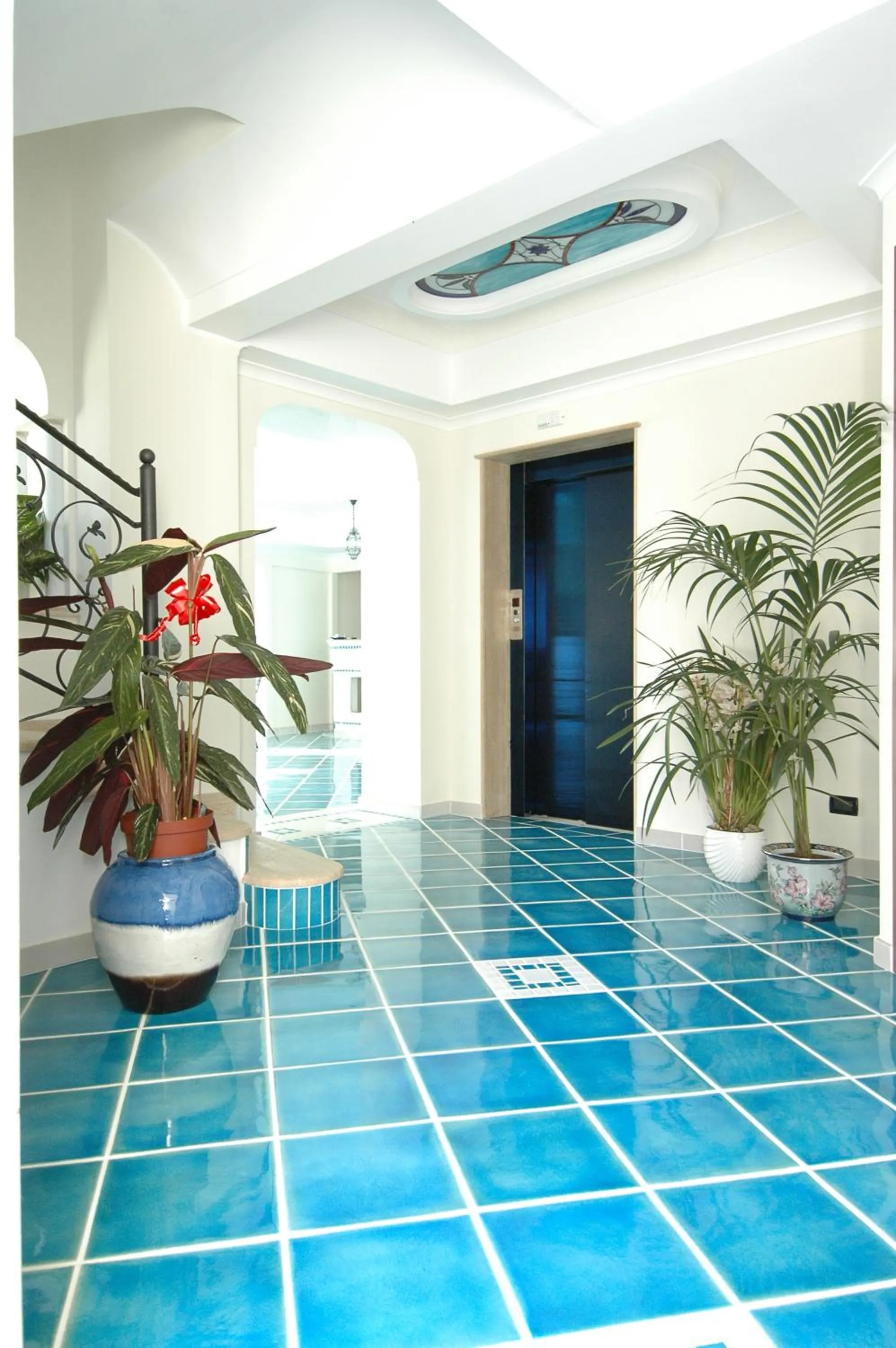 Decorative detail in Hotel Corallo Sperlonga