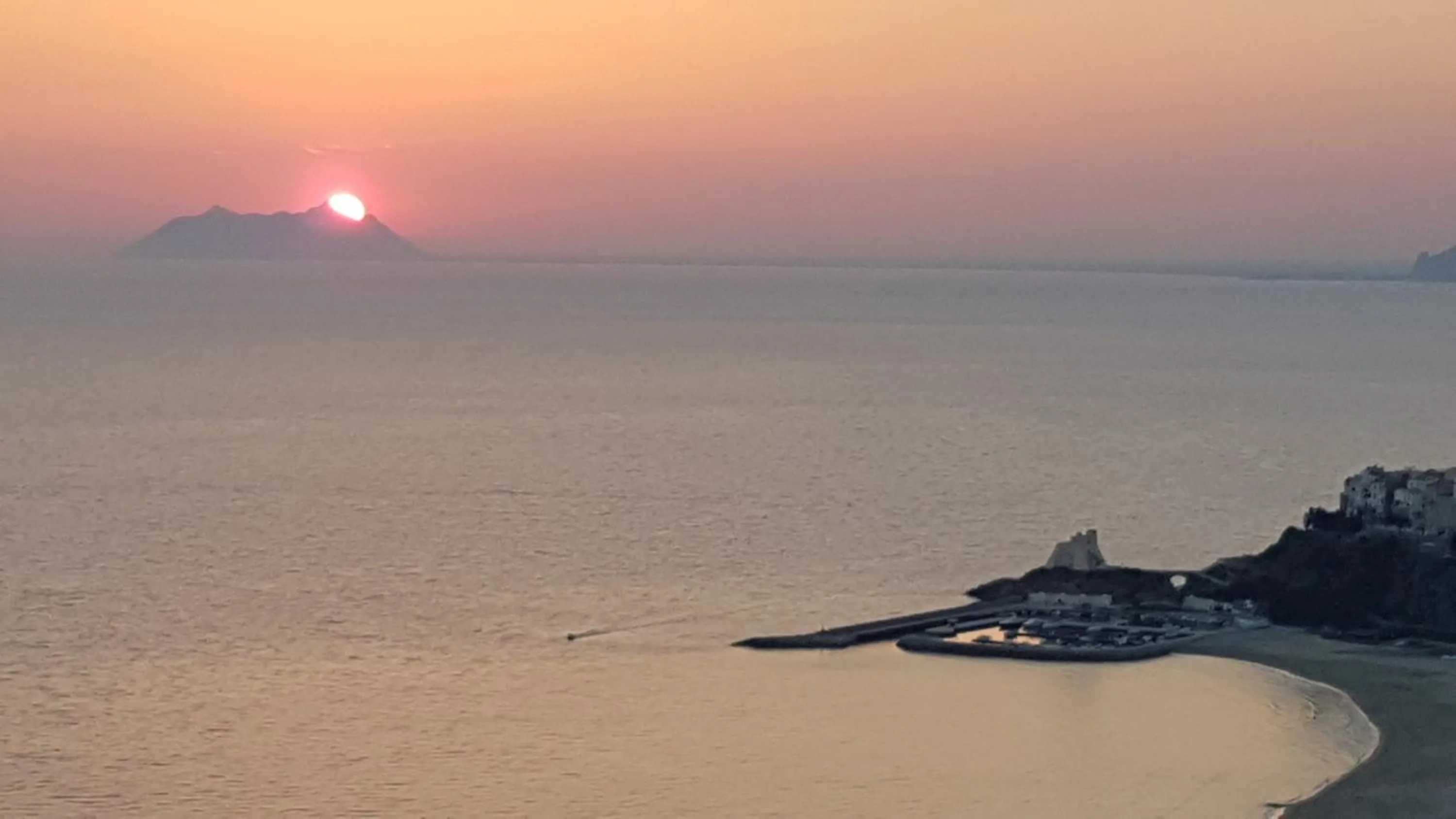 Sunset in Hotel Corallo Sperlonga