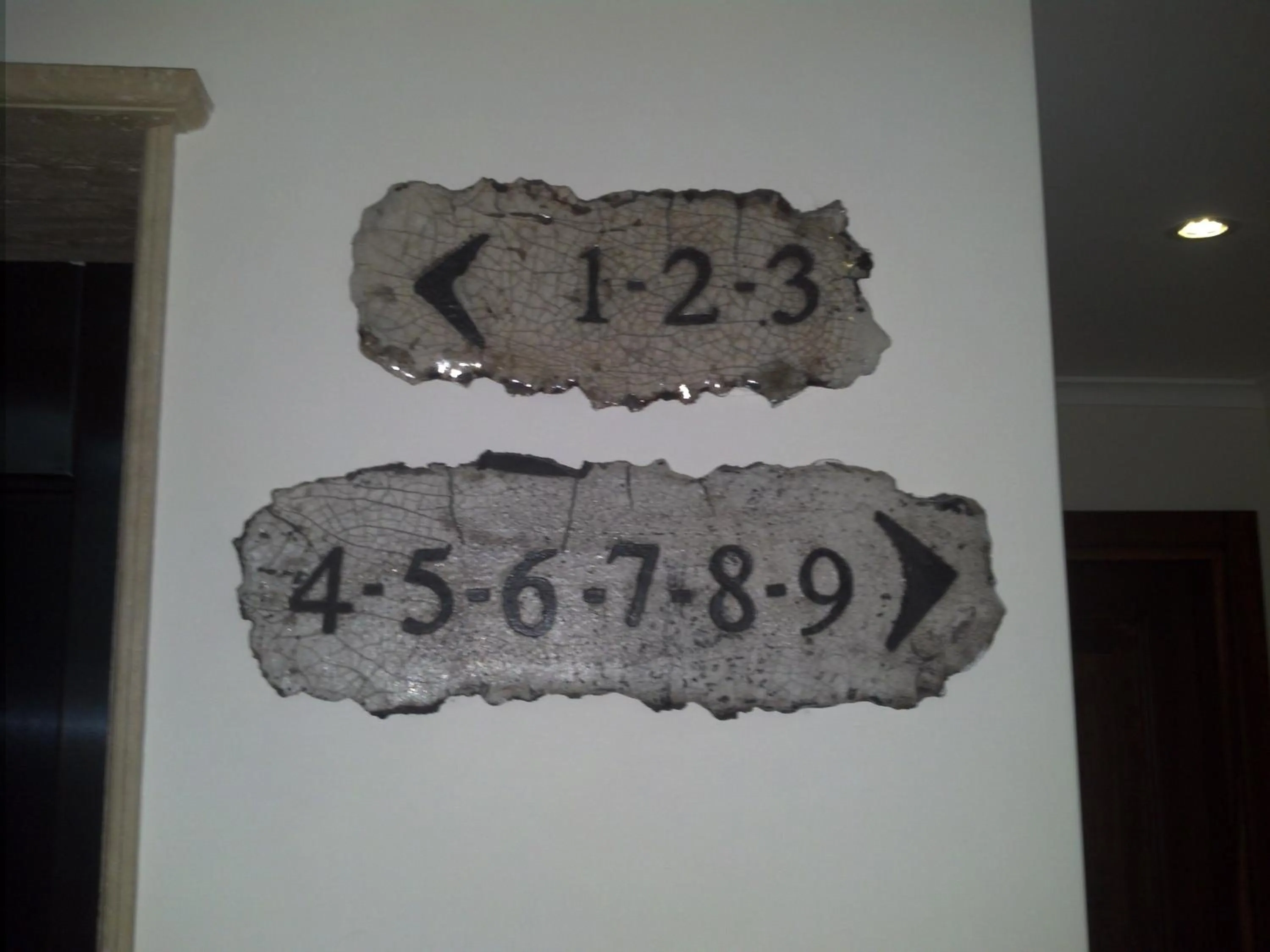 Decorative detail in Hotel Corallo Sperlonga