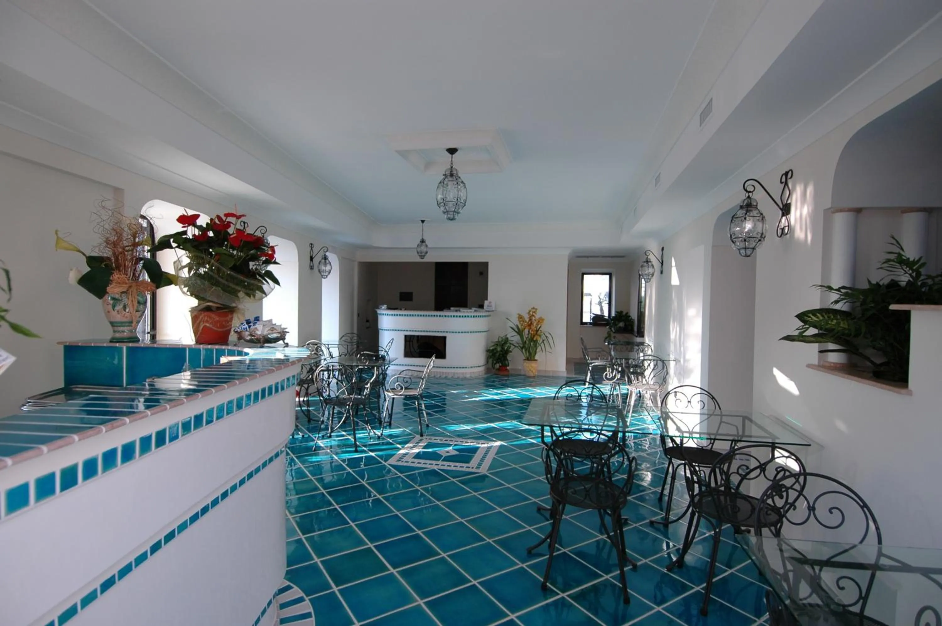 Lobby or reception in Hotel Corallo Sperlonga