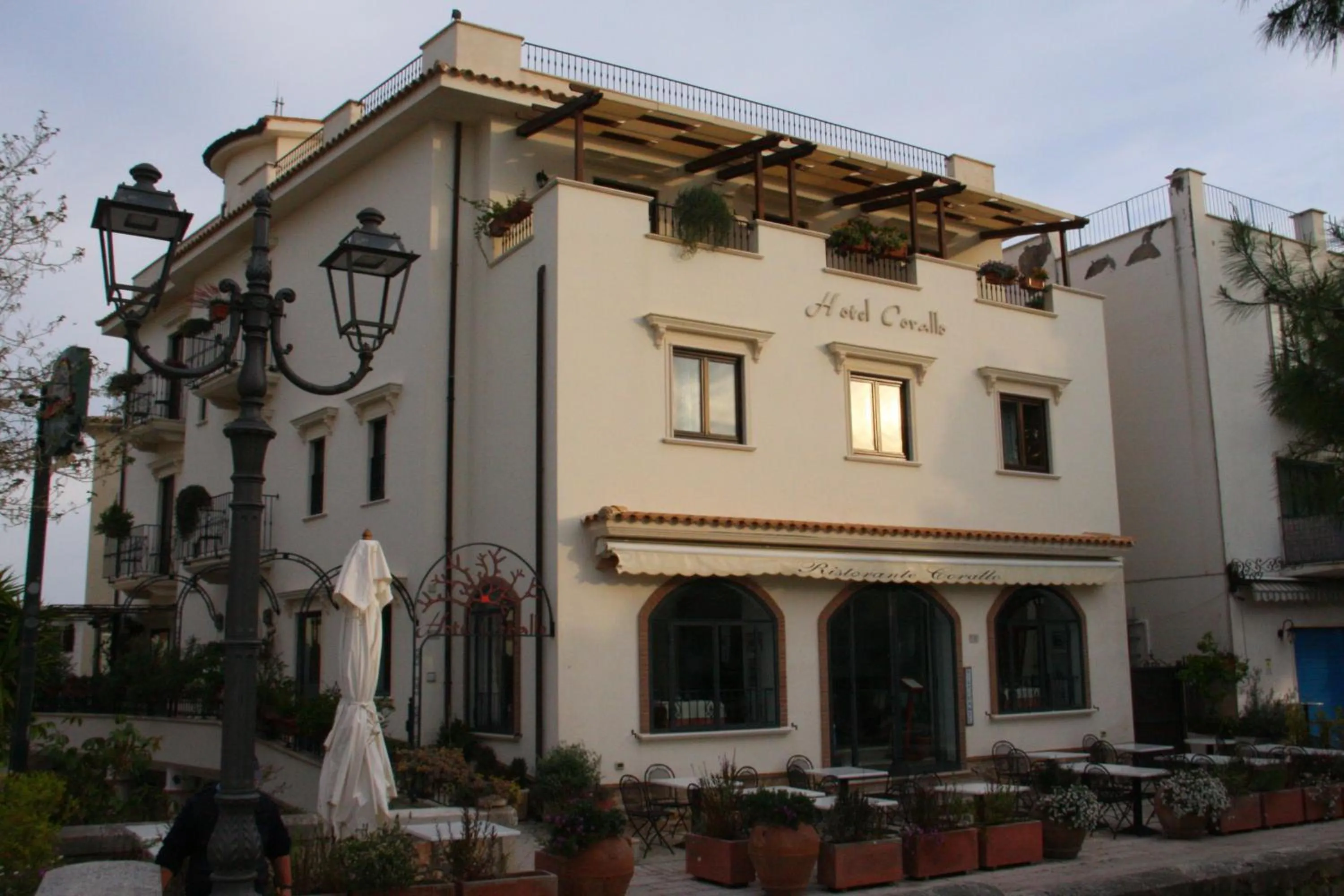 Facade/entrance in Hotel Corallo Sperlonga
