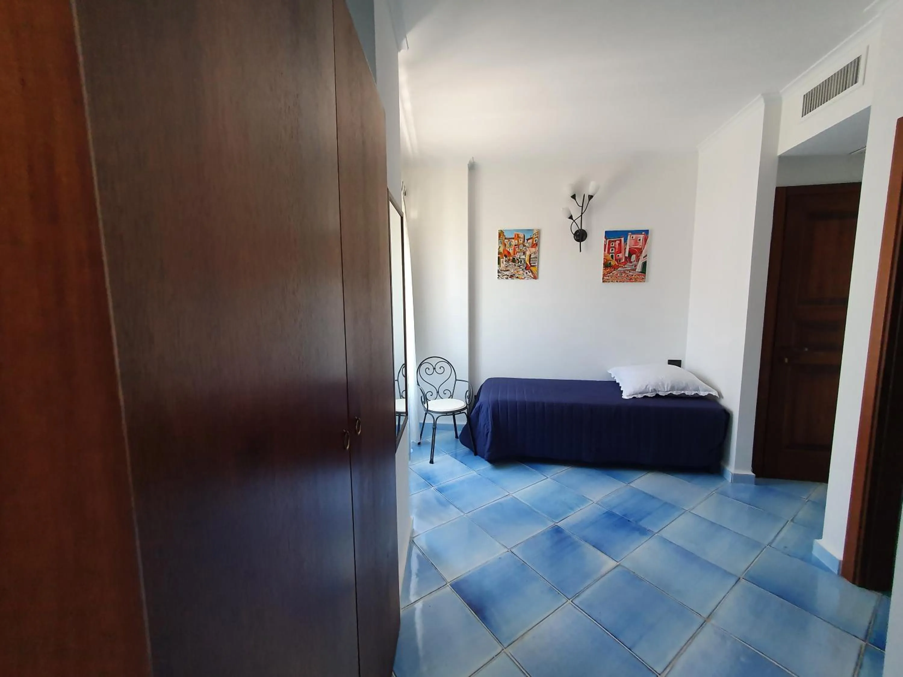 Bed in Hotel Corallo Sperlonga