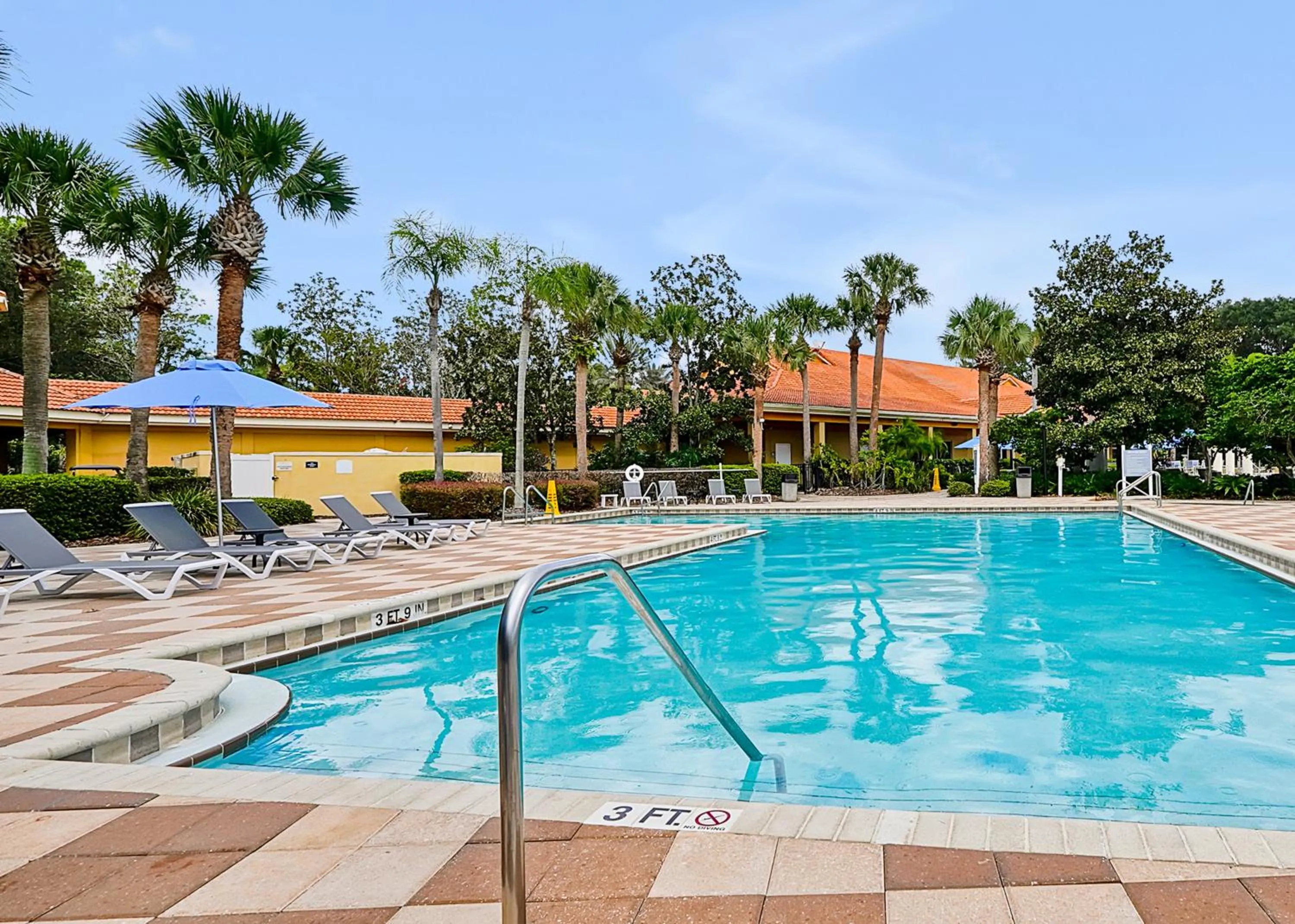Swimming pool in Encantada Resort Vacation Townhomes by IDILIQ