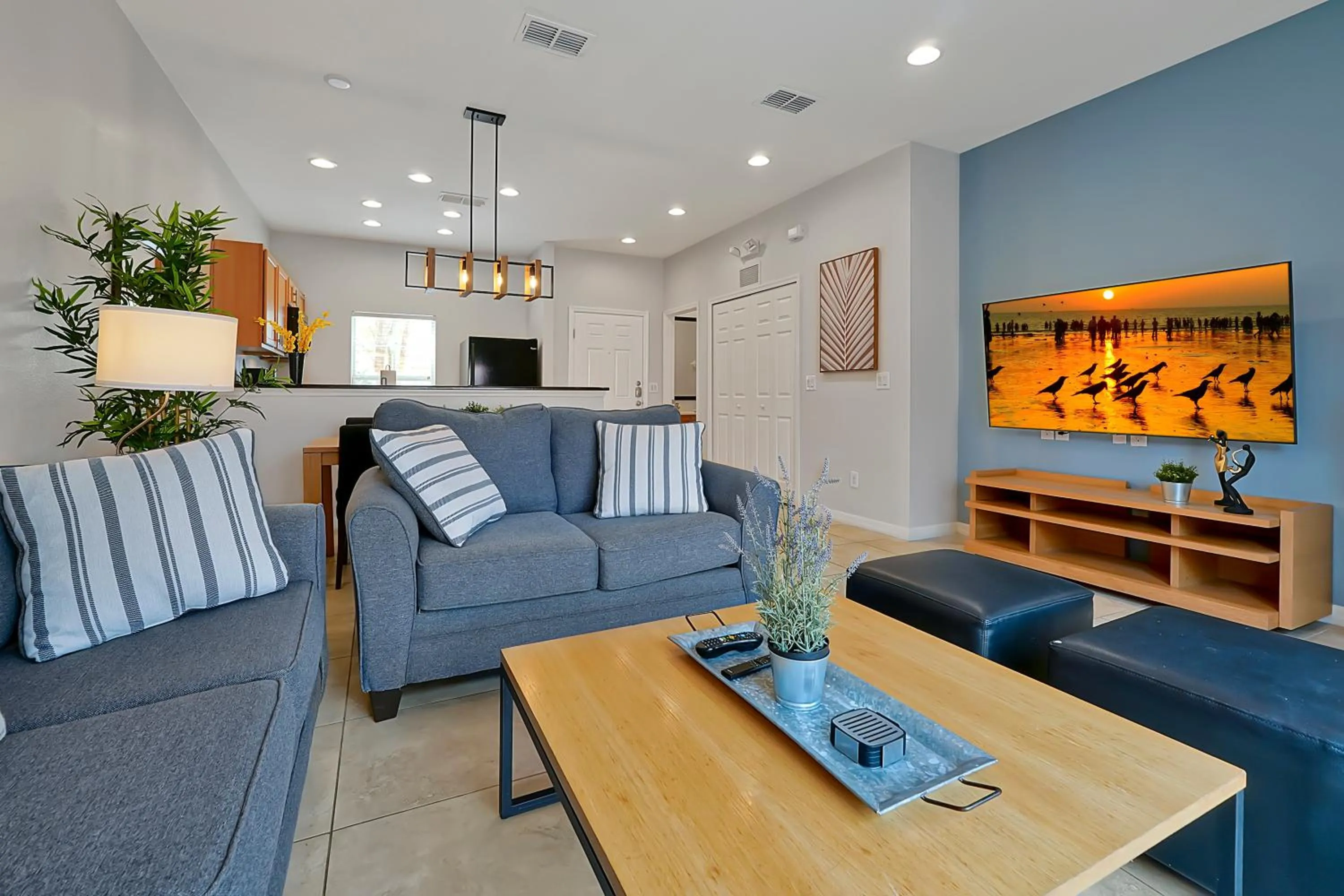 Living room in Encantada Resort Vacation Townhomes by IDILIQ