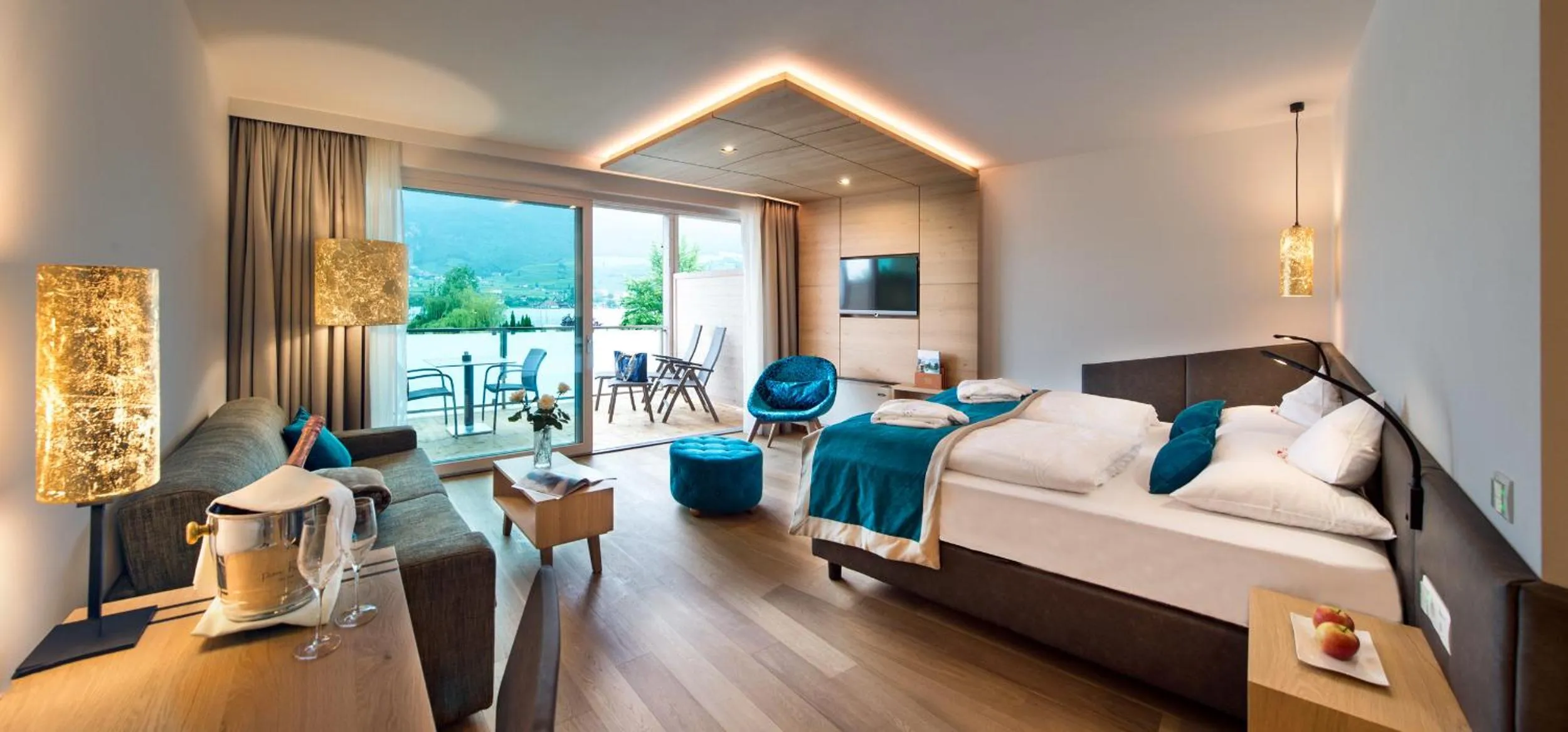 Bed in Parc Hotel Am See