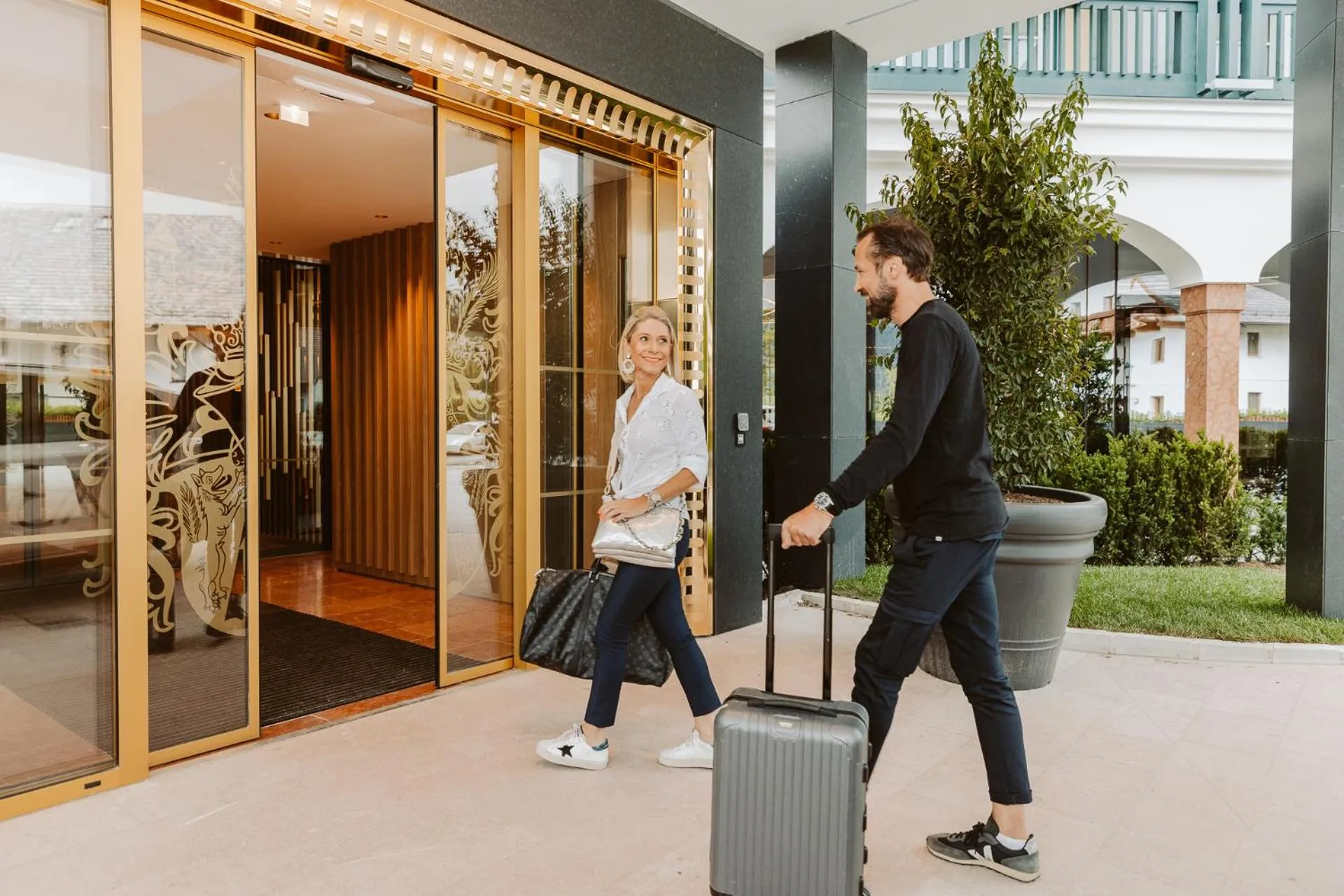 Facade/entrance in Hotel Friesacher