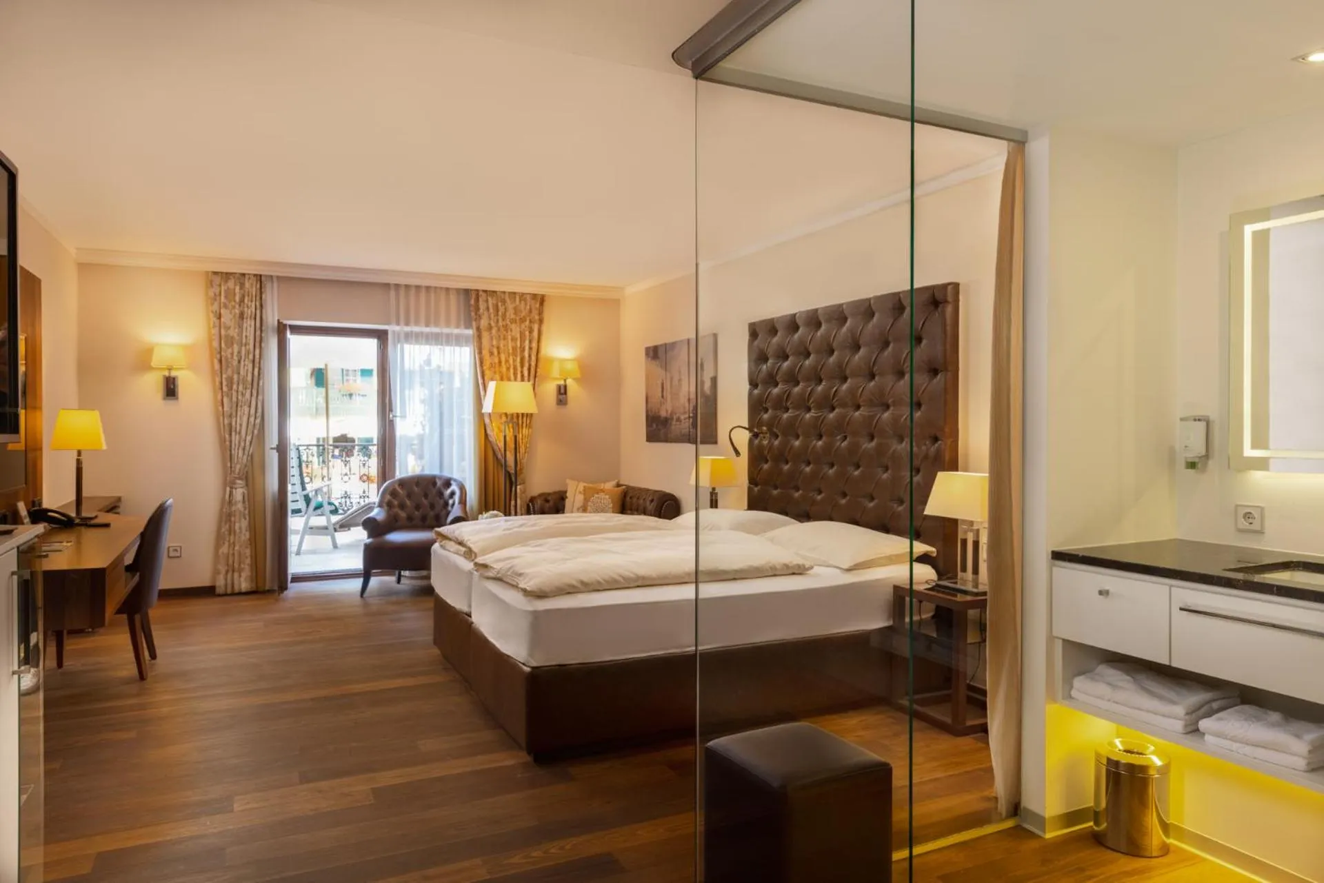 Photo of the whole room, Bed in Hotel Friesacher