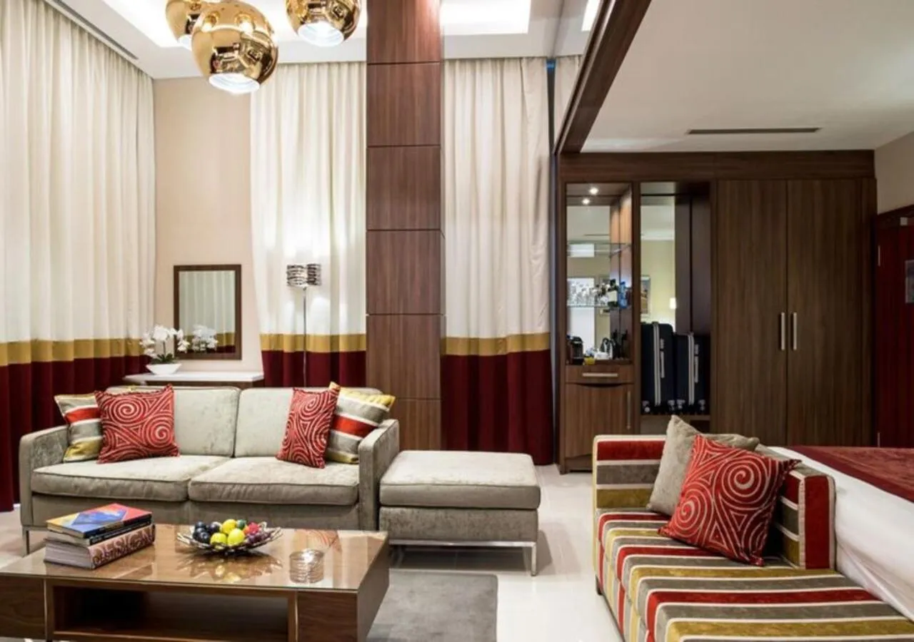 Living room in The Envoy Hotel Abuja